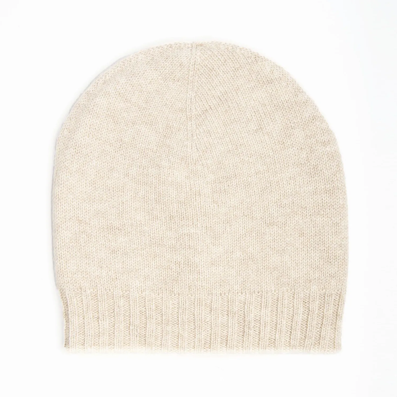 Beige And White Bicolor Cashmere Beanie>E.Marinella Best