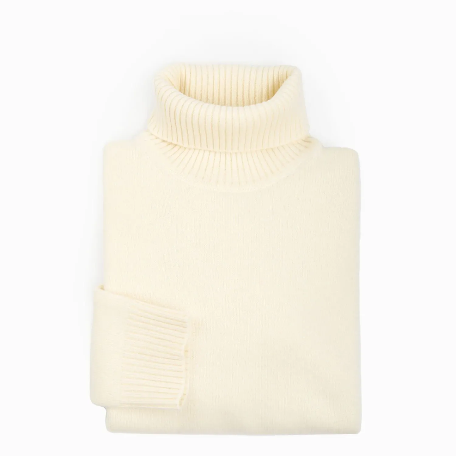 Beige Cashmere Turtleneck>E.Marinella Online