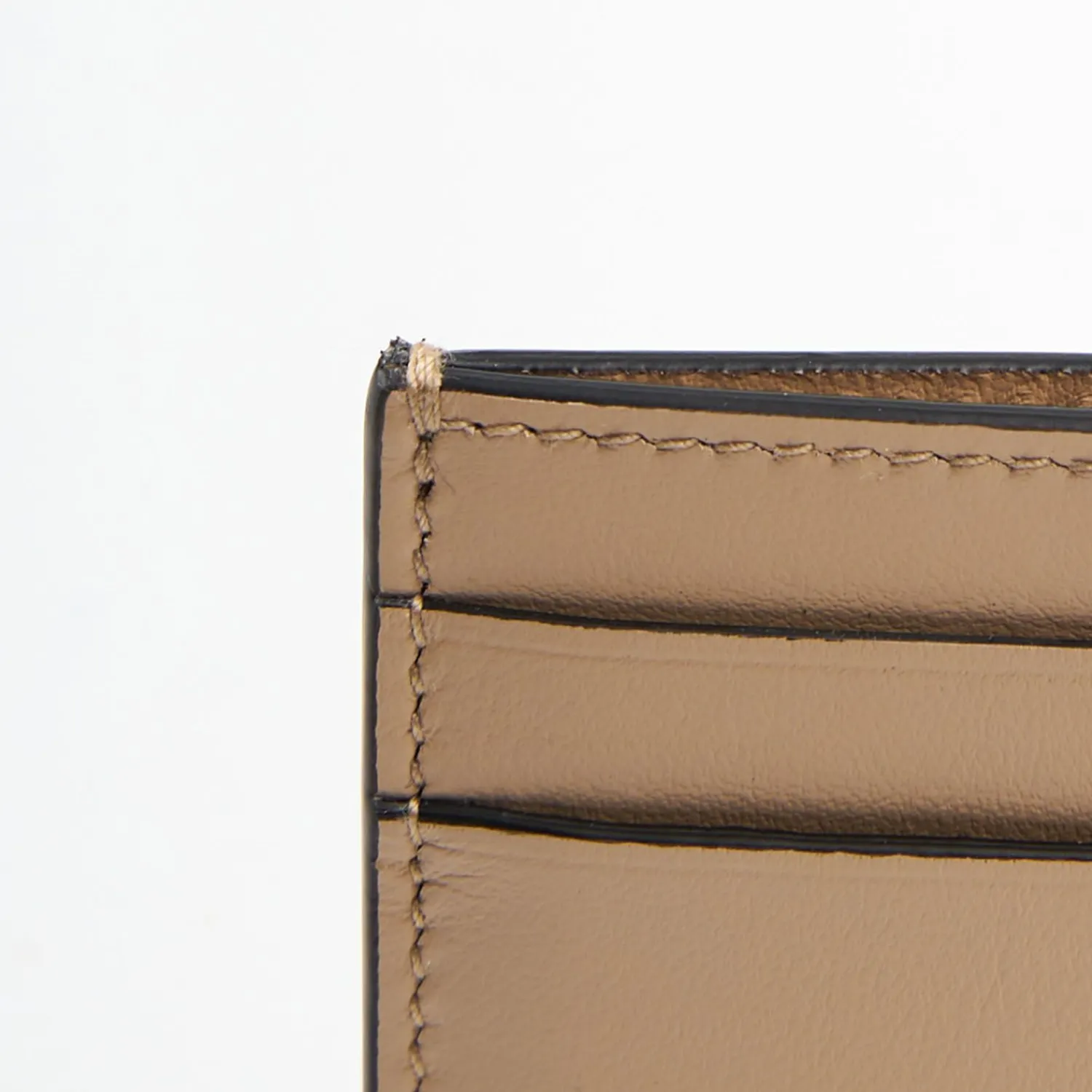 Beige Small Credit Card Holder In Soft Leather>E.Marinella Fashion