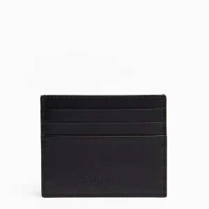 Black Leather Credit Card Holder - 7 Compartments>E.Marinella Best Sale