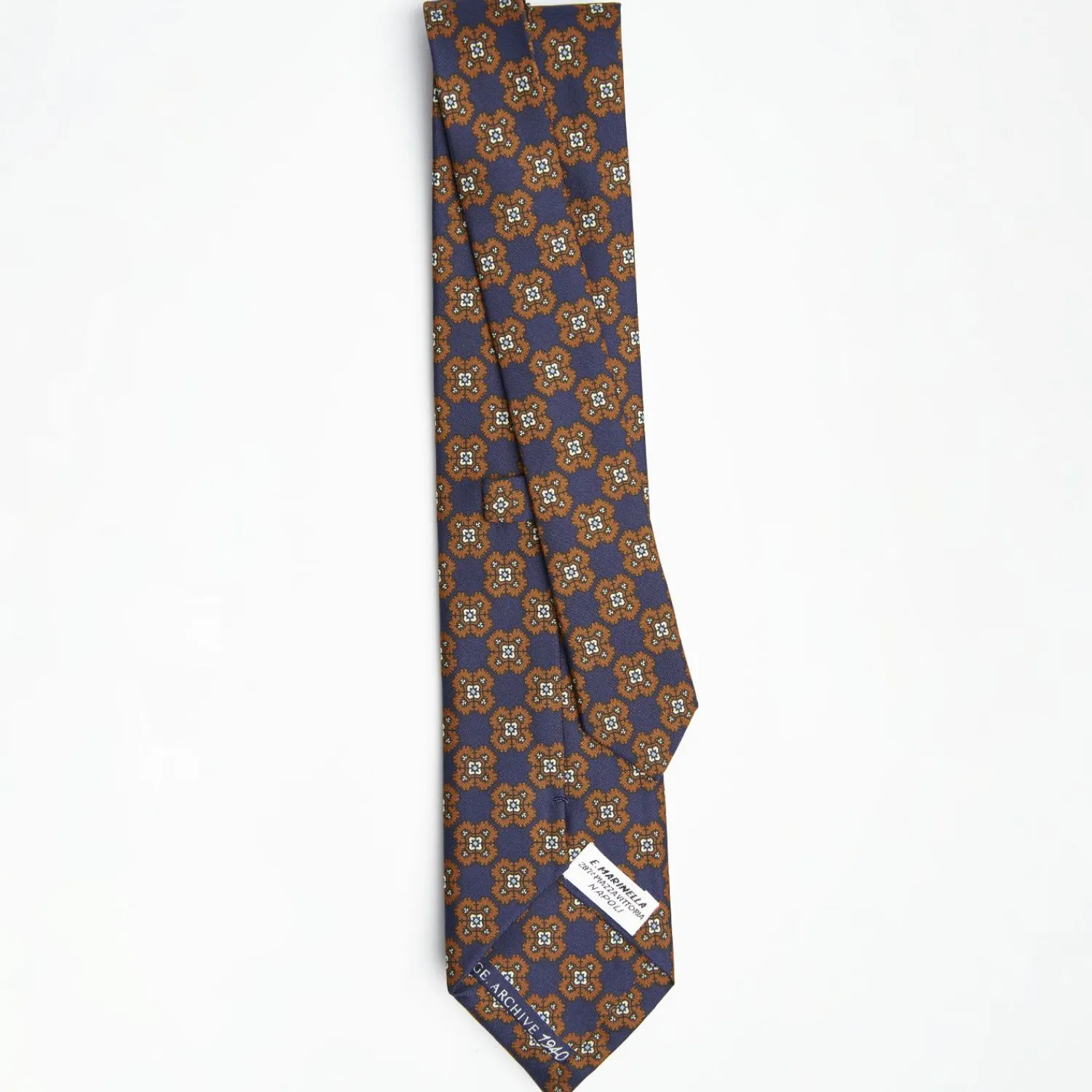 Blue Archivio Collection Silk Tie 1940_02>E.Marinella Sale