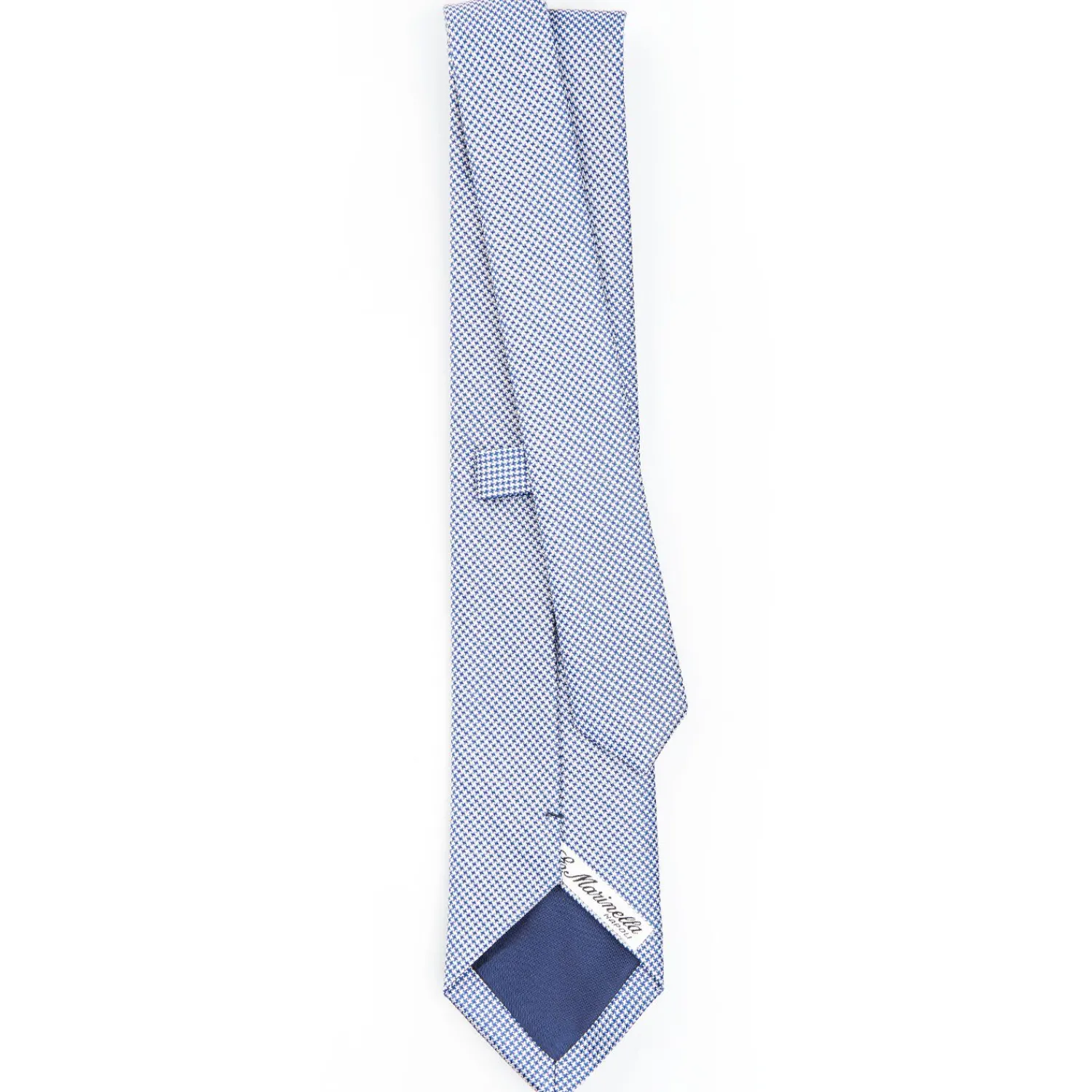 Blue Ceremonial Jacquard Silk Tie>E.Marinella Cheap