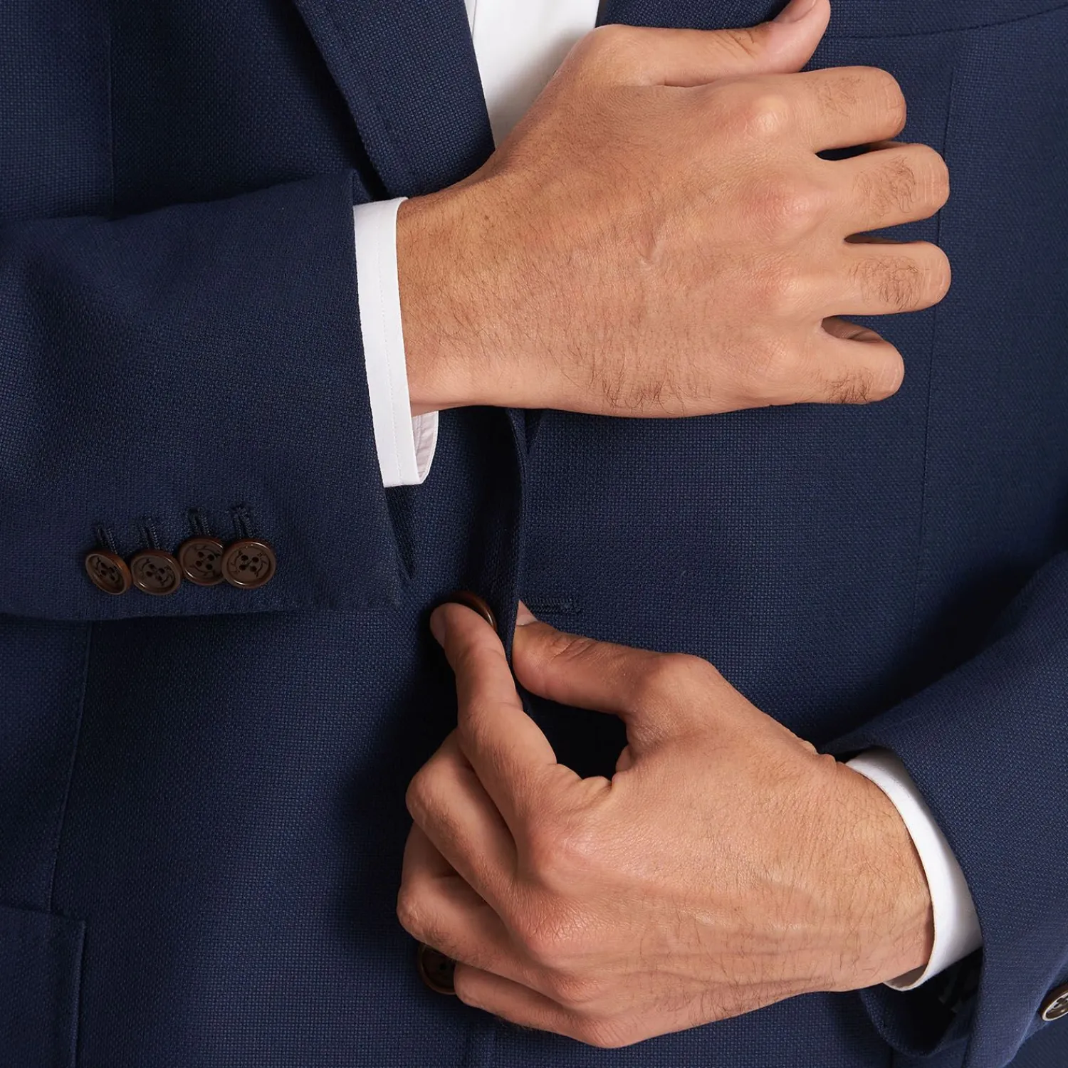 Blue Jacket With Lining Crafted By Pattern 1945 Archive Collection>E.Marinella Shop