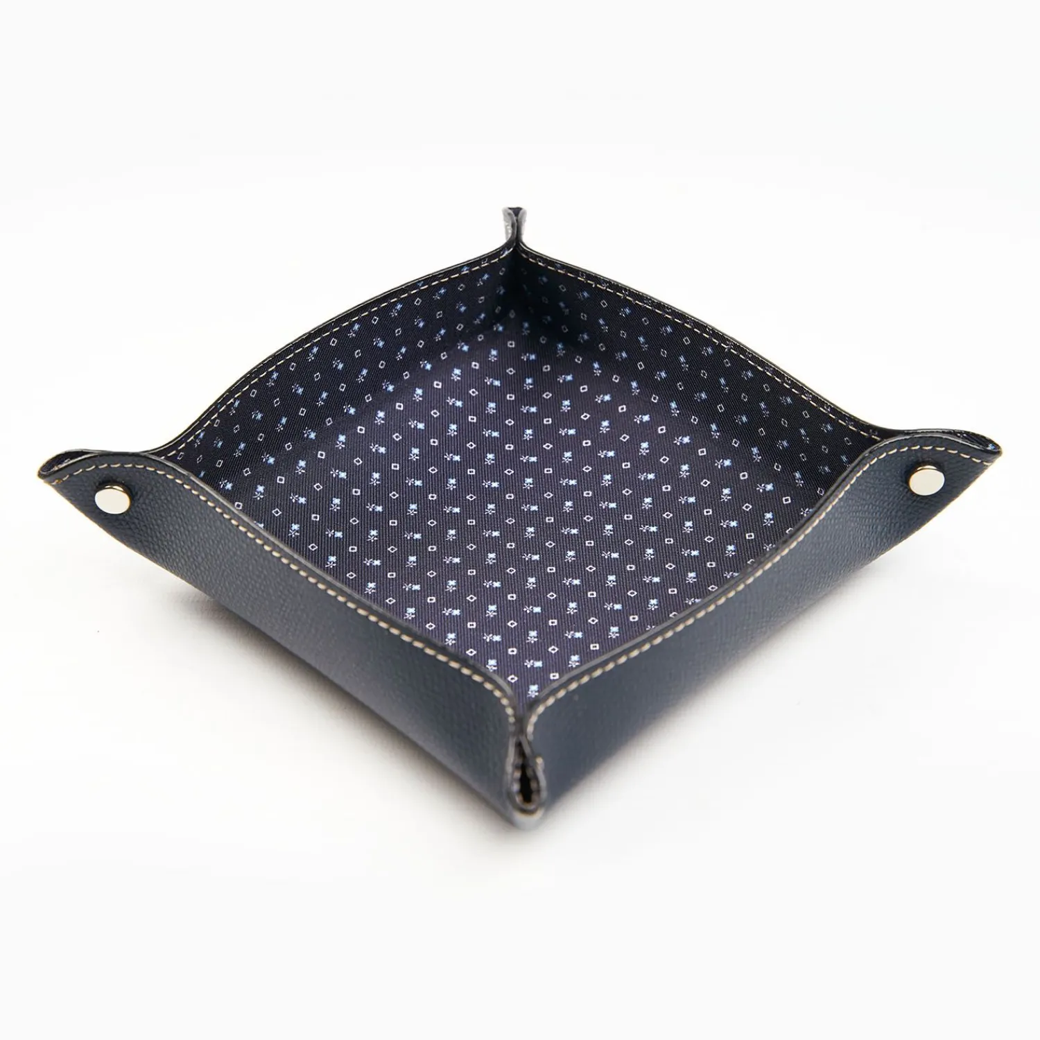 Blue Large Leather Vide00A0Poche>E.Marinella Discount