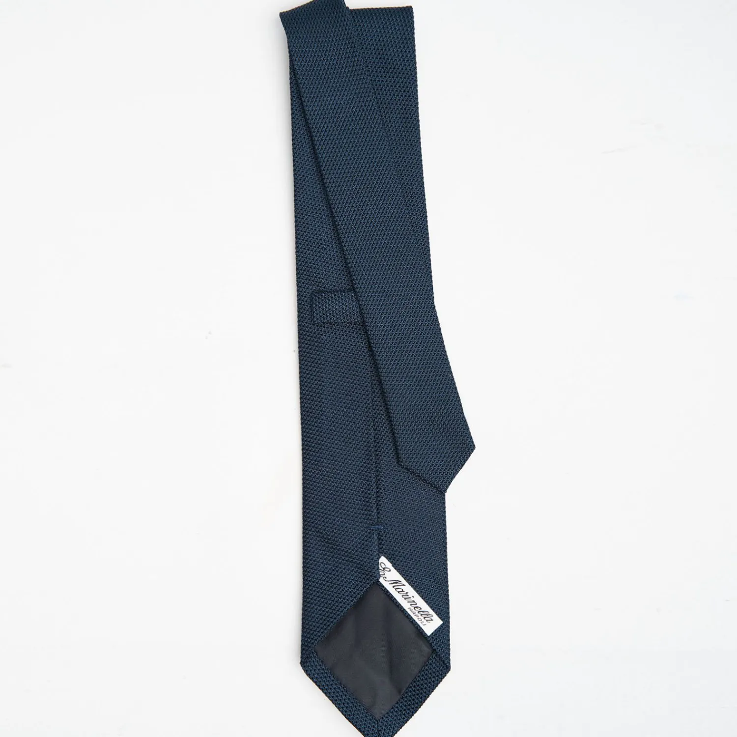 Blue Sartorial Granadine Silk Tie>E.Marinella Store