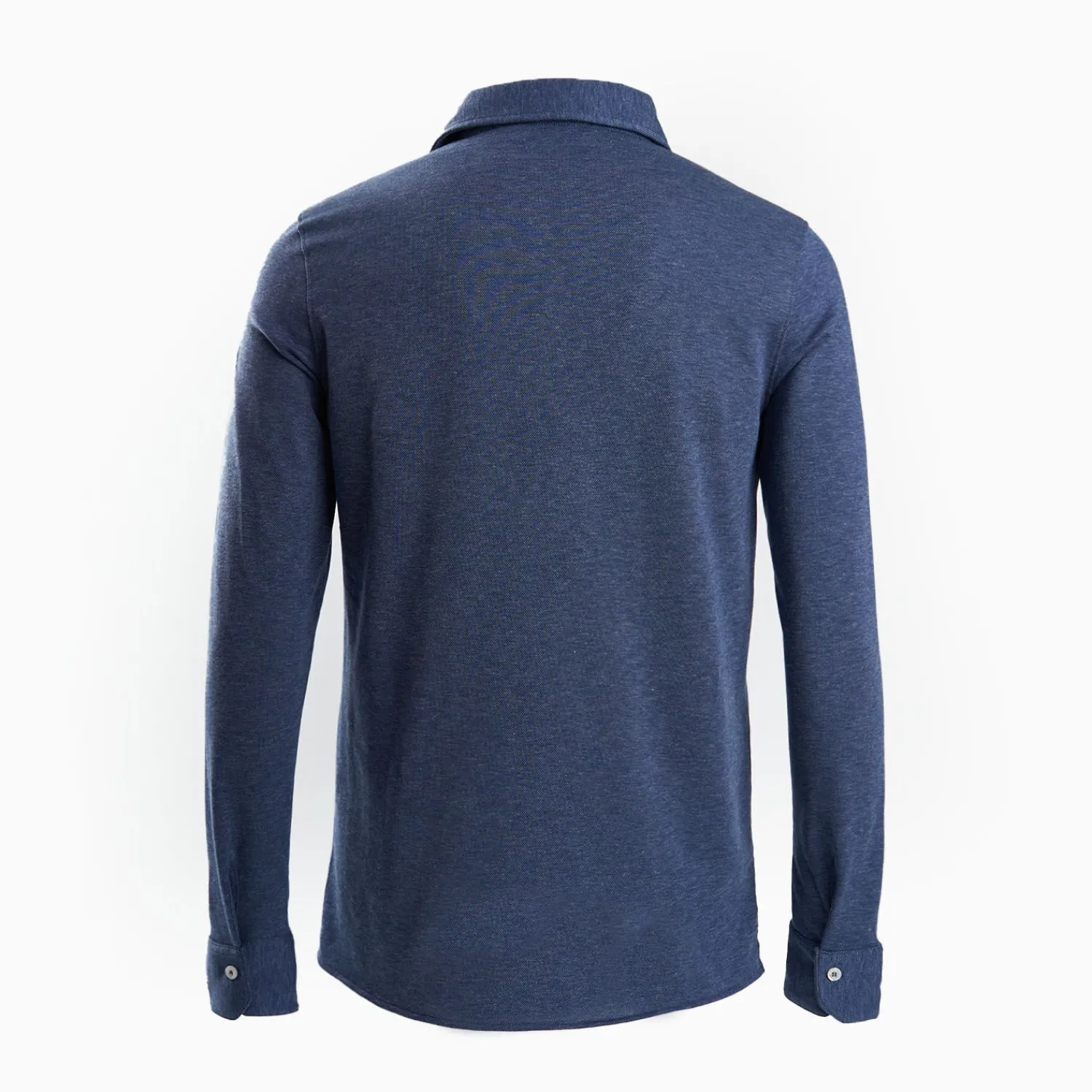 Blue Shirt In Cotton And Cashmere>E.Marinella Shop