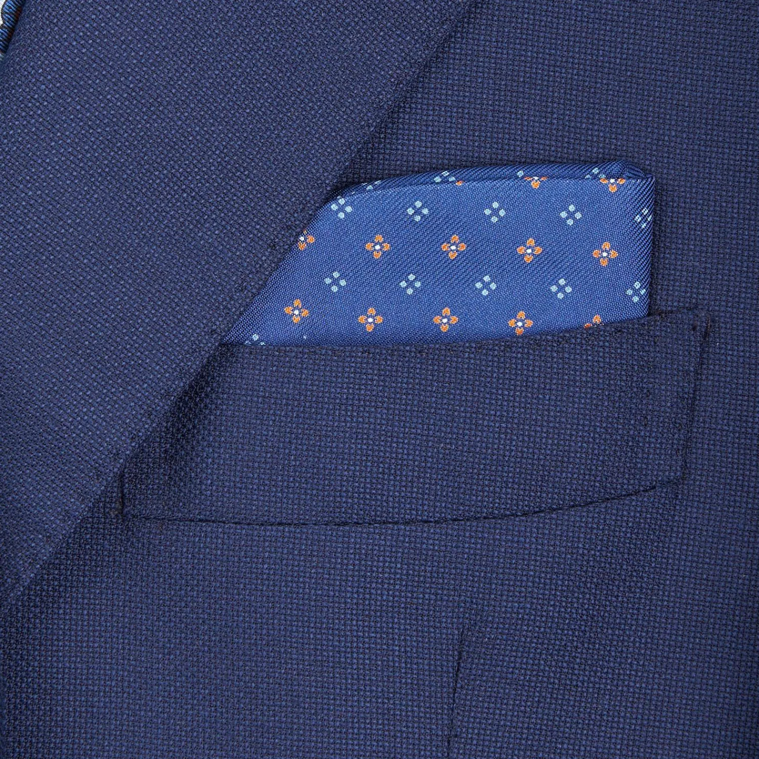 Blue Silk Glasses Case>E.Marinella Fashion
