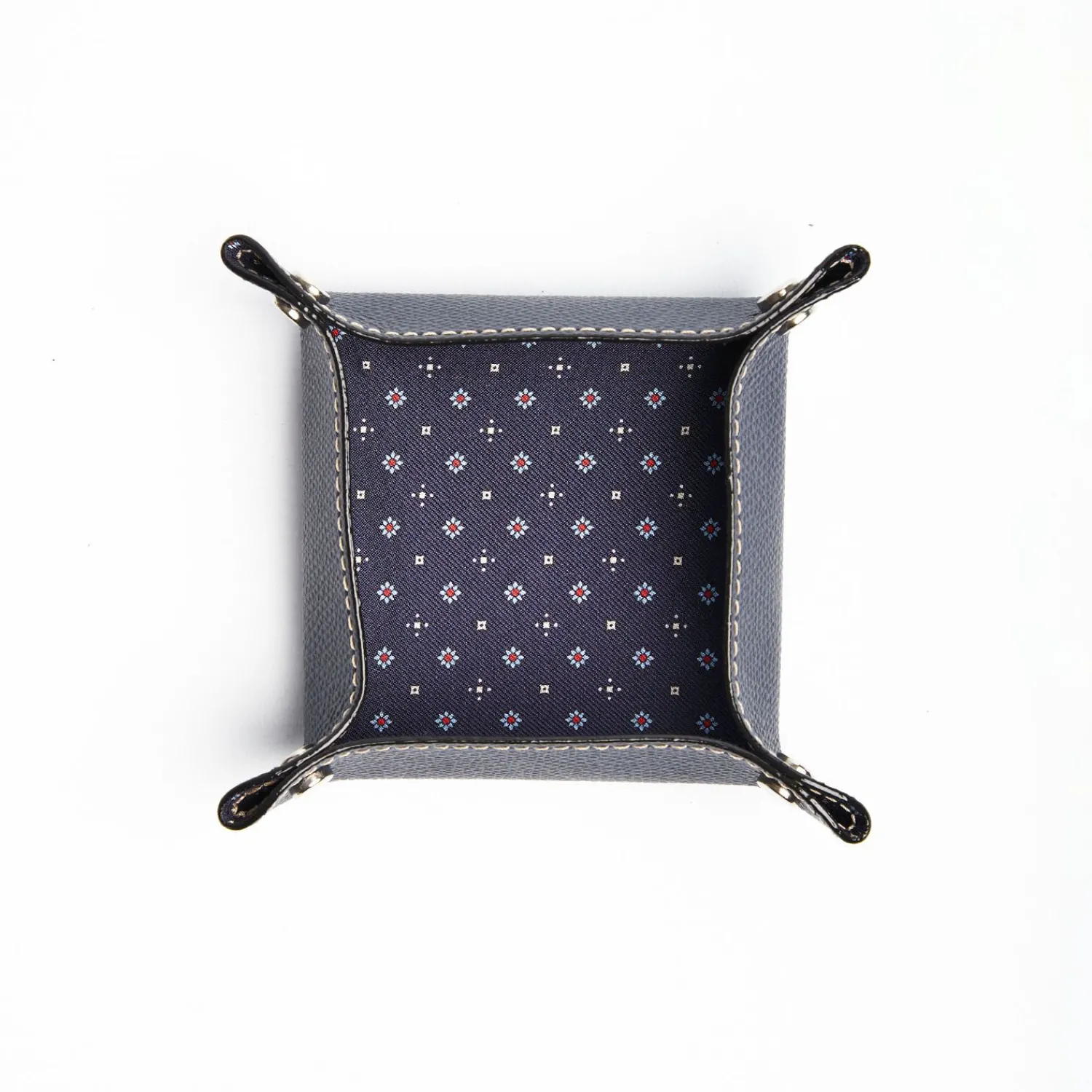 Blue Small Leather Vide00A0Poche>E.Marinella Outlet