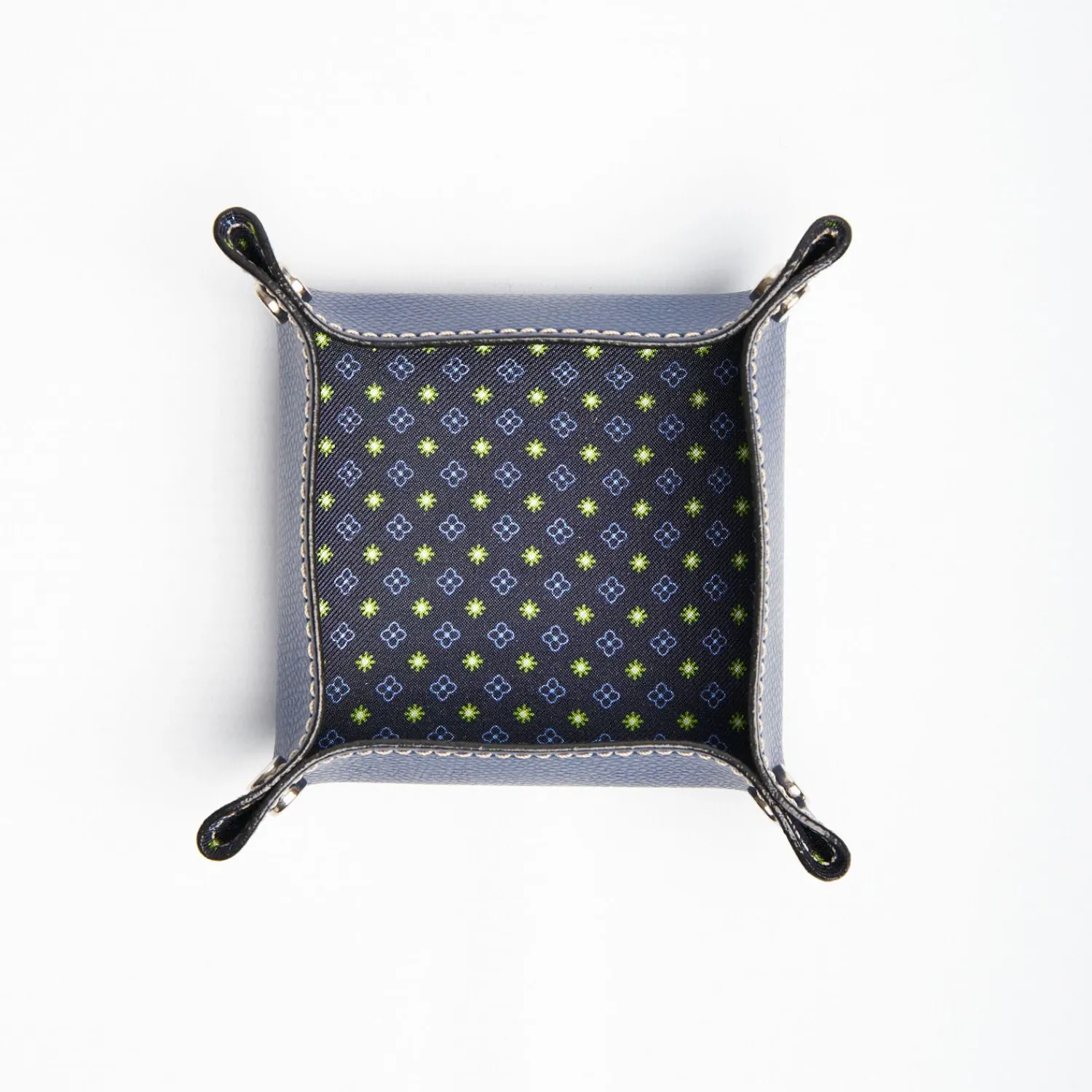 Blue Small Leather Vide00A0Poche>E.Marinella Online