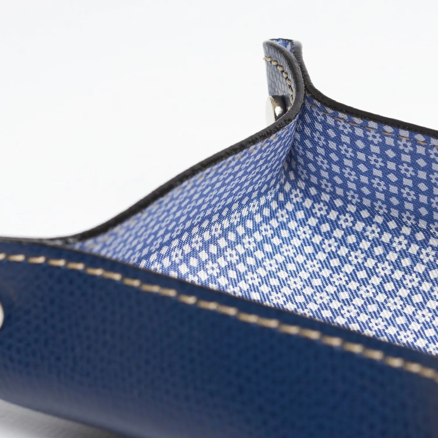 Blue Small Leather Vide00A0Poche>E.Marinella Shop