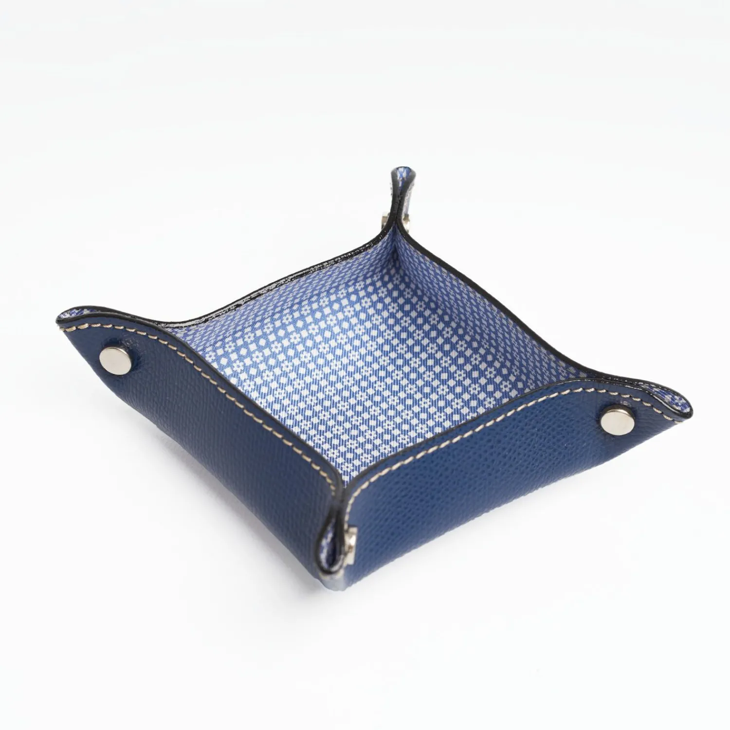 Blue Small Leather Vide00A0Poche>E.Marinella Shop