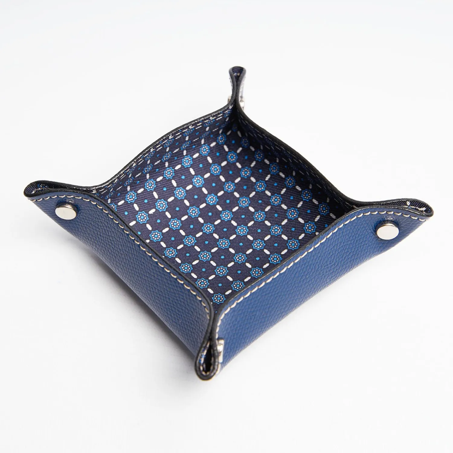 Blue Small Leather Vide00A0Poche>E.Marinella Cheap