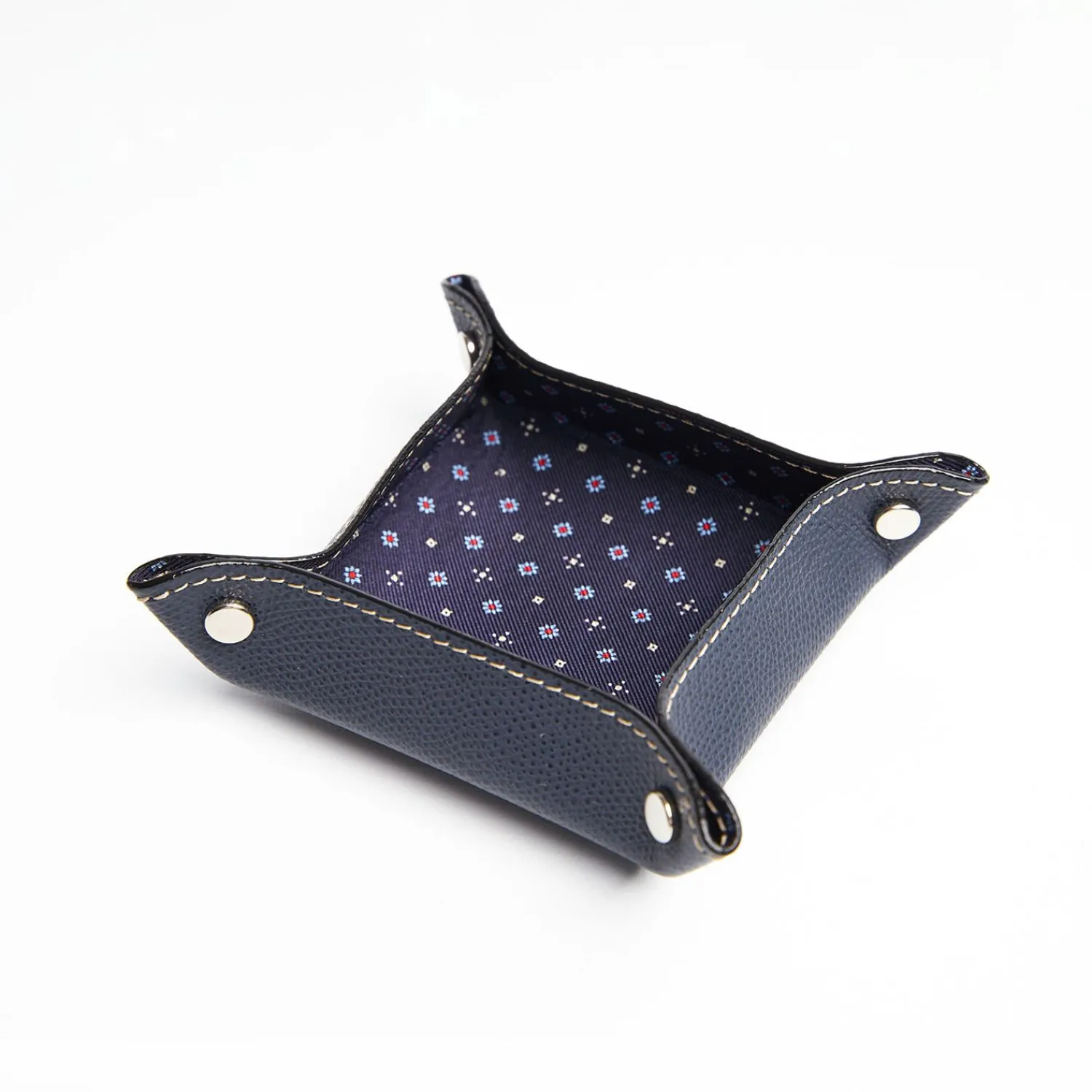 Blue Small Leather Vide00A0Poche>E.Marinella Outlet
