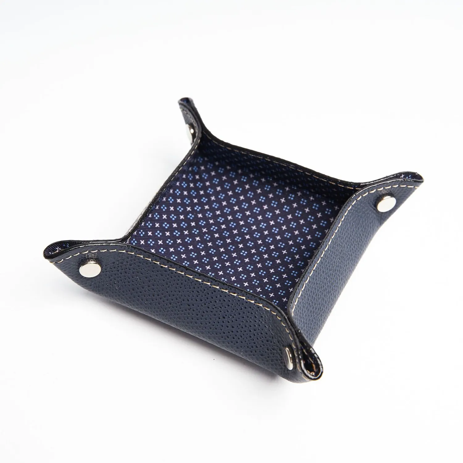 Blue Small Leather Vide00A0Poche>E.Marinella Best Sale