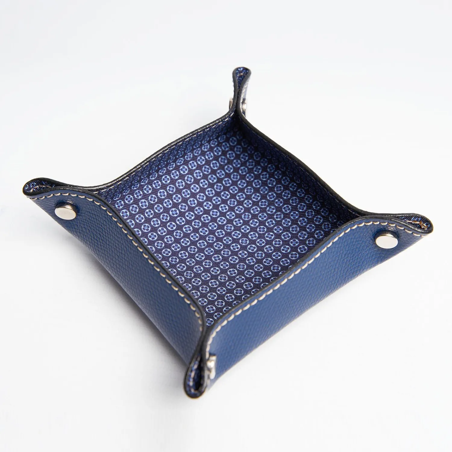 Blue Small Leather Vide00A0Poche>E.Marinella New