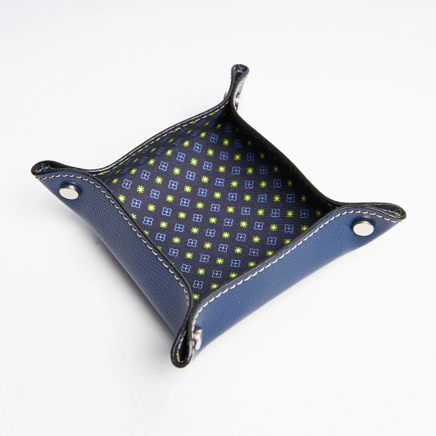 Blue Small Leather Vide00A0Poche>E.Marinella Online