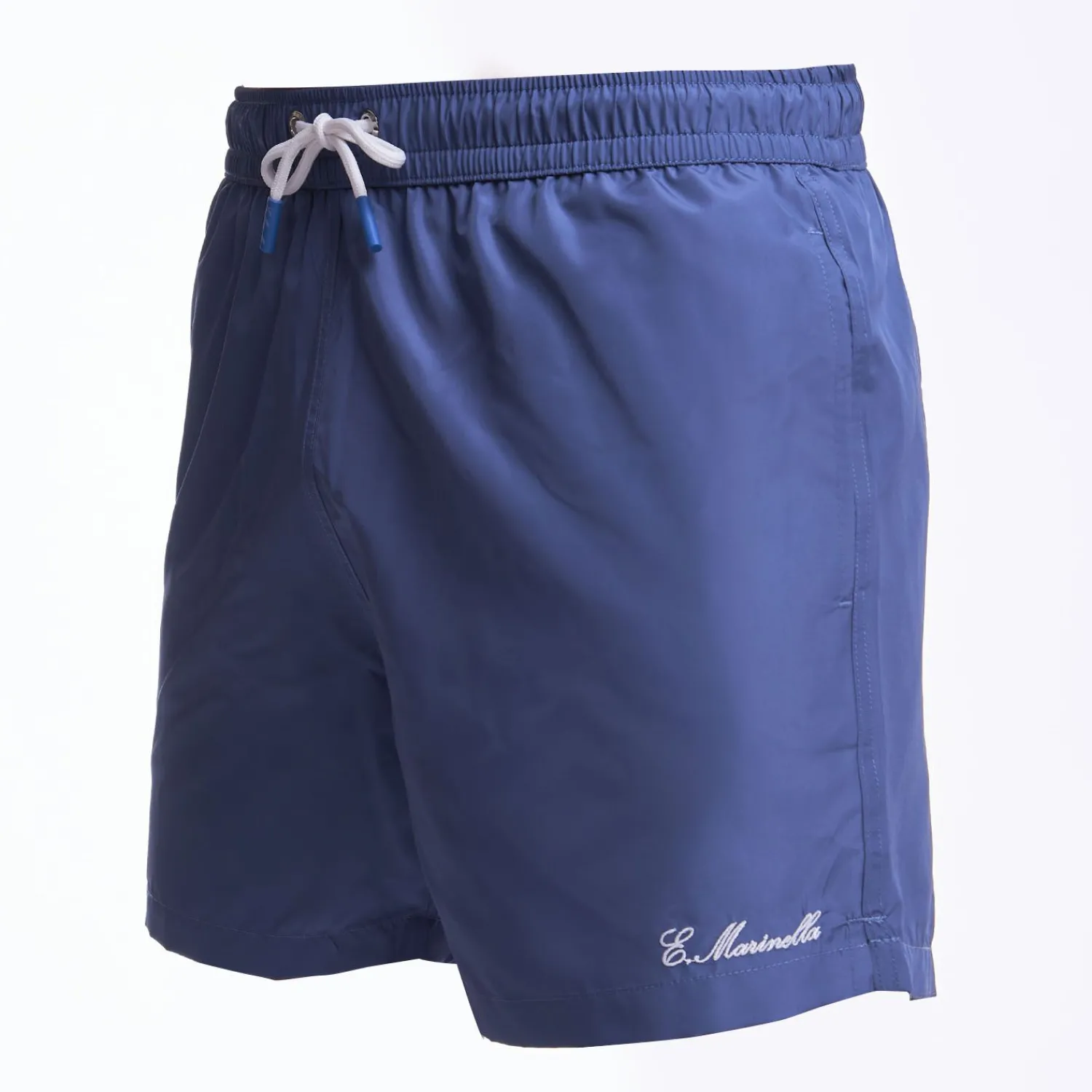 Blue Swim Short - Plain Colour>E.Marinella Sale