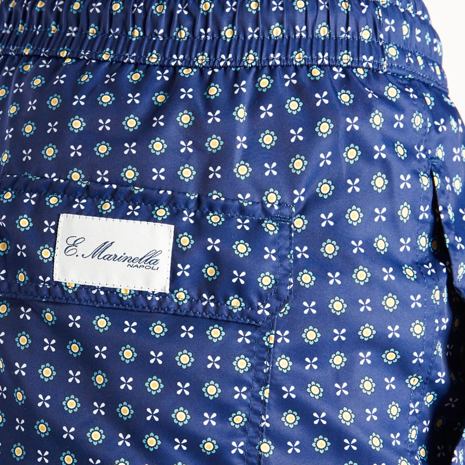 Blue Swim Shorts- Large Patterns>E.Marinella Shop