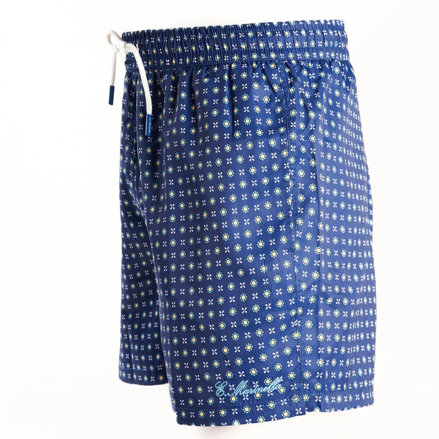 Blue Swim Shorts- Large Patterns>E.Marinella Shop