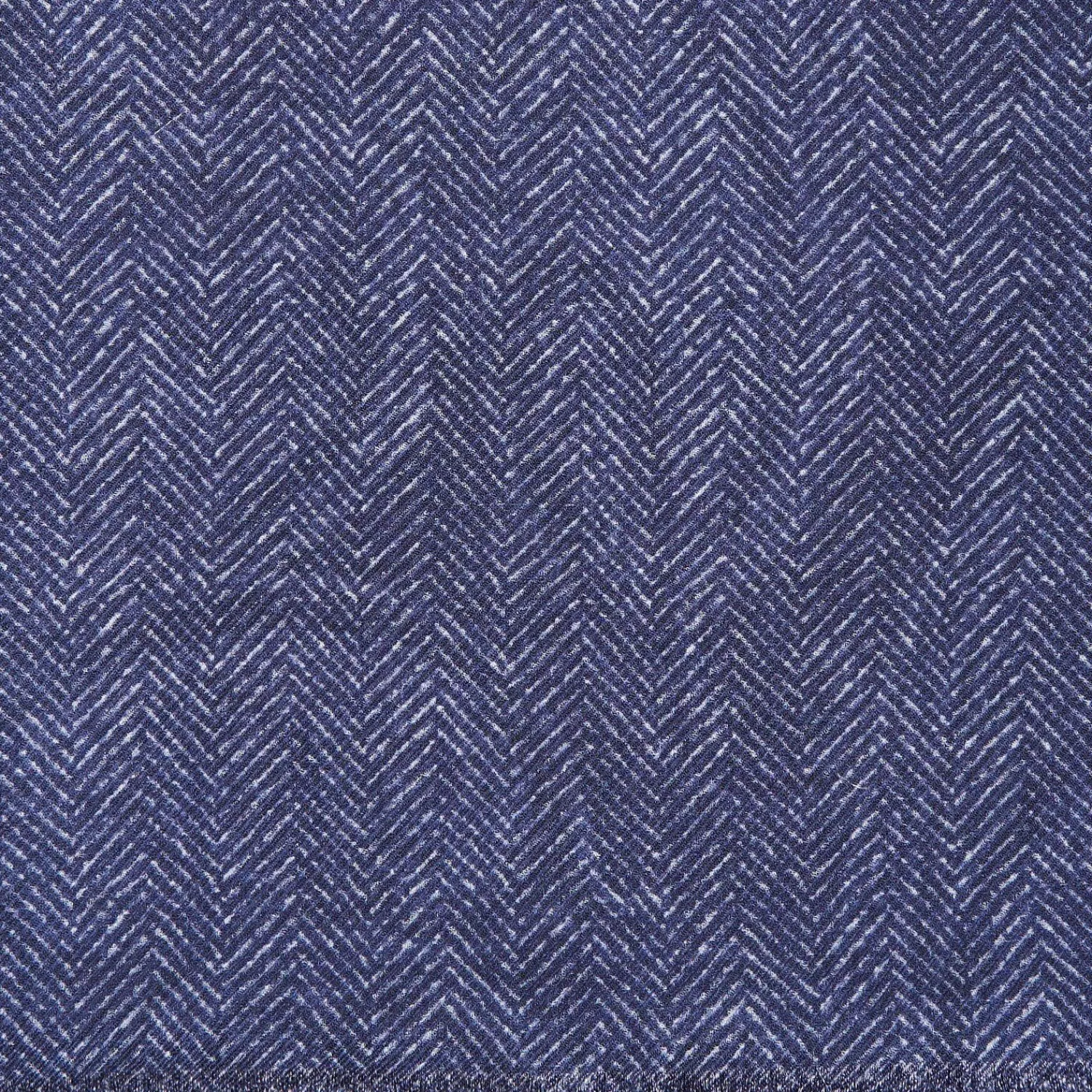 Blue Wool Stole - Paisley Pattern>E.Marinella Sale