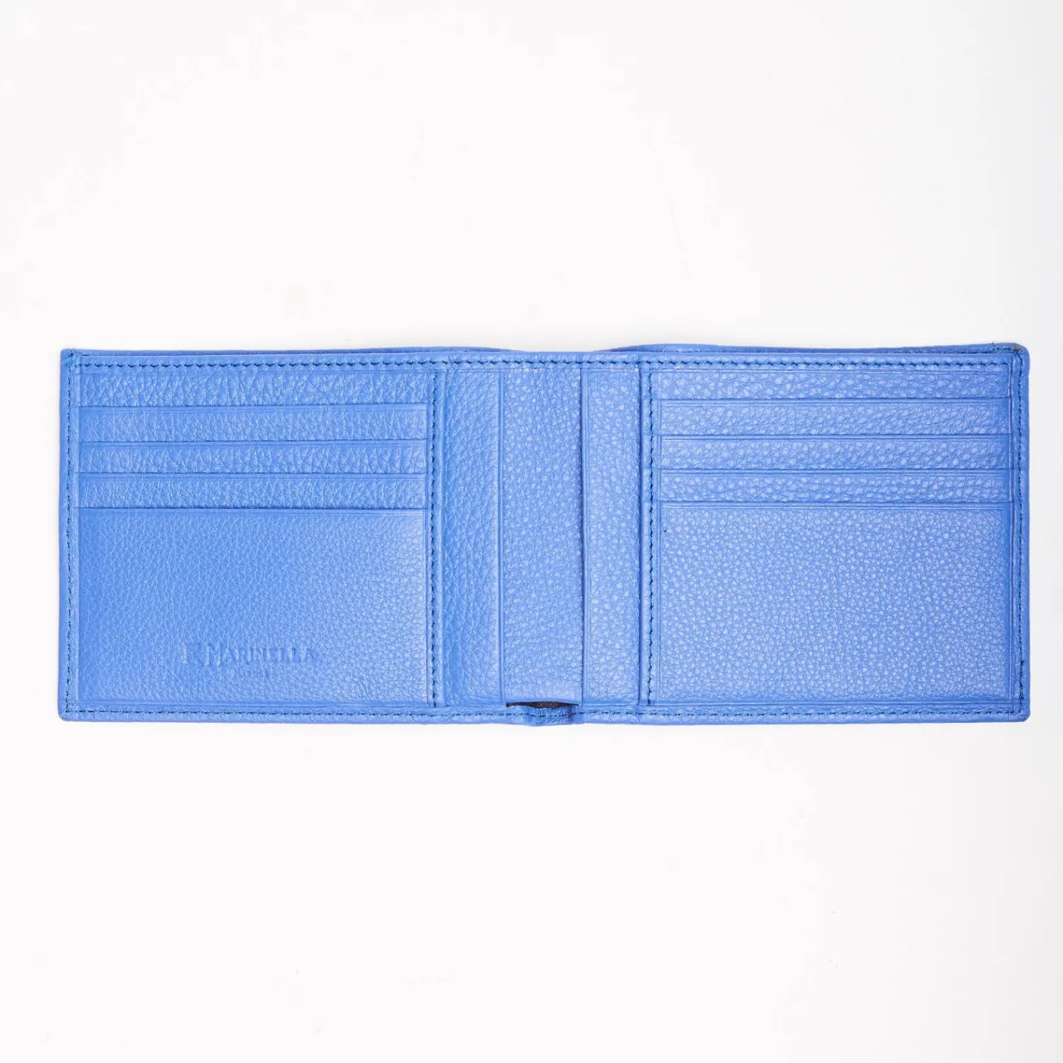 Bluette Hammered Leather Horizontal Wallet>E.Marinella Flash Sale
