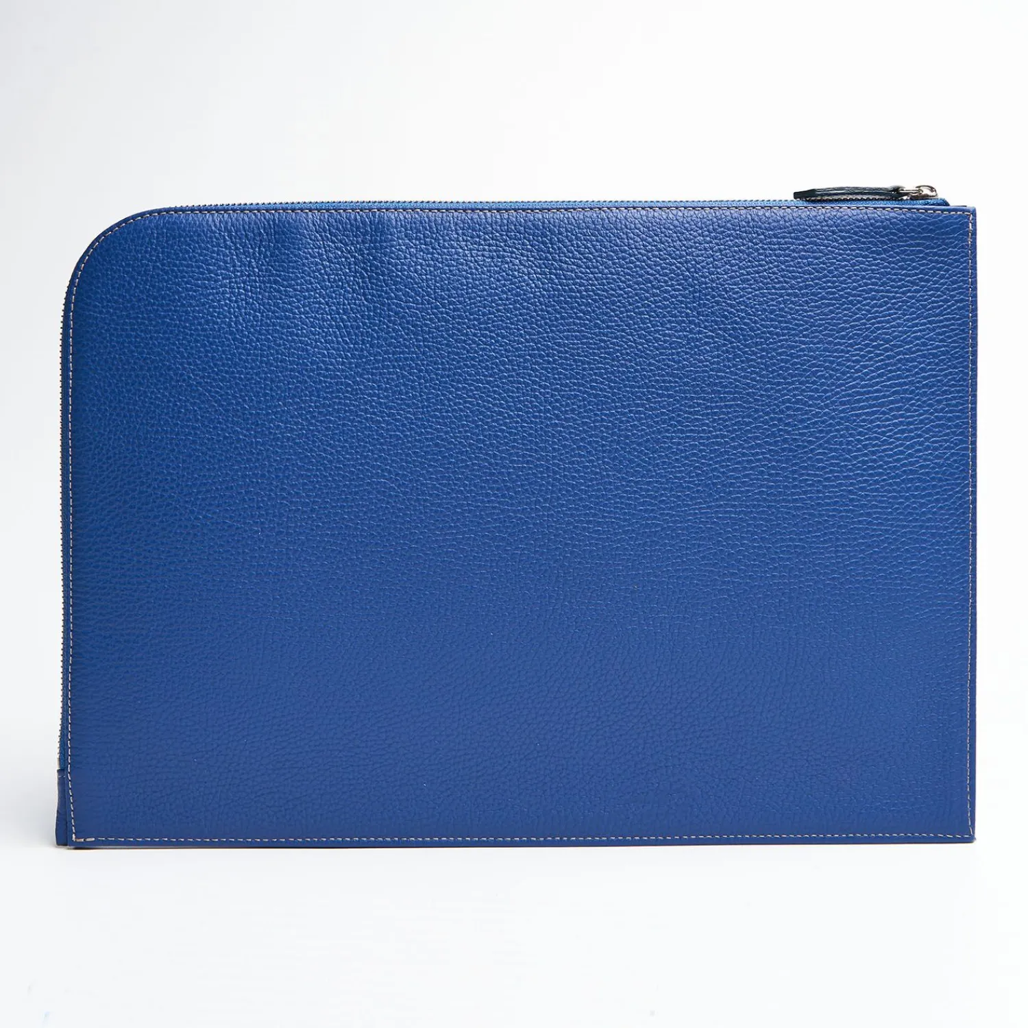 Bluette Leather Portfolio With Strap>E.Marinella Best
