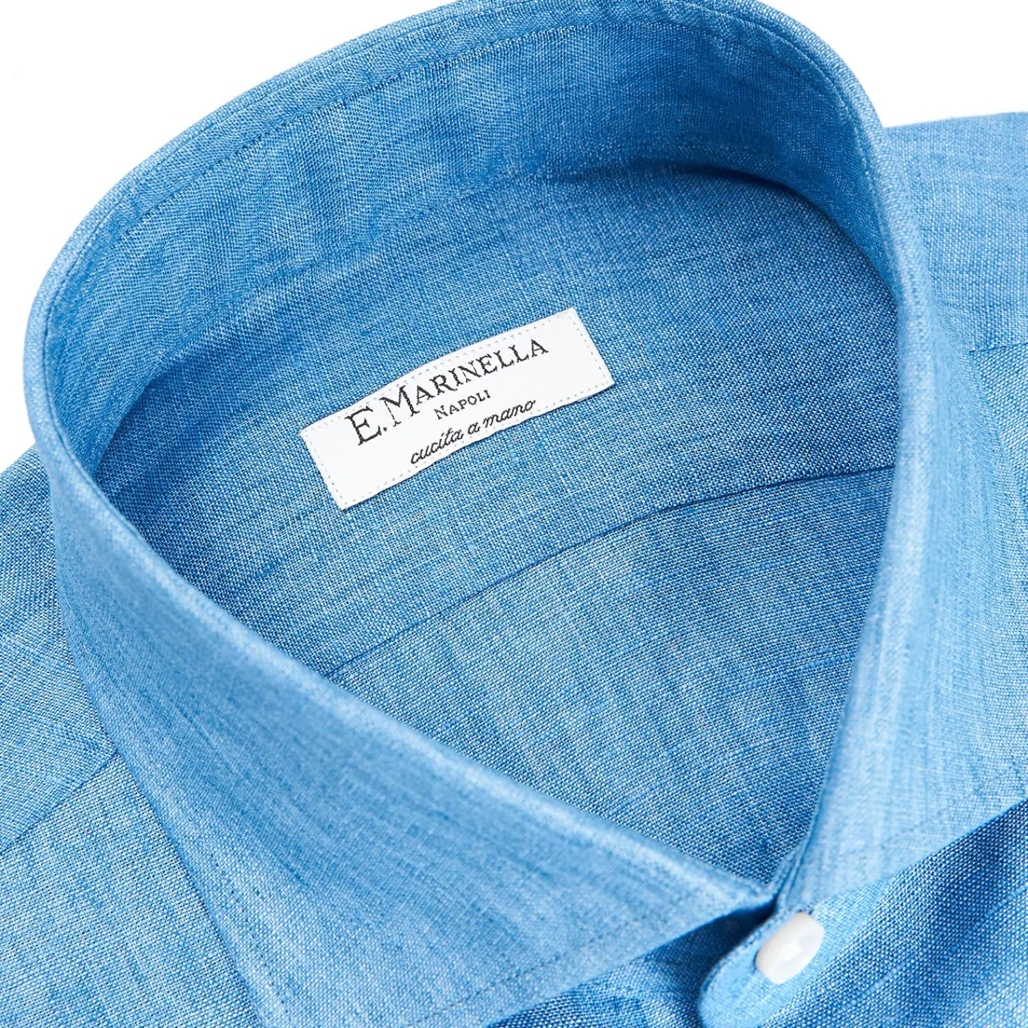 Bluette Linen Shirt>E.Marinella Best