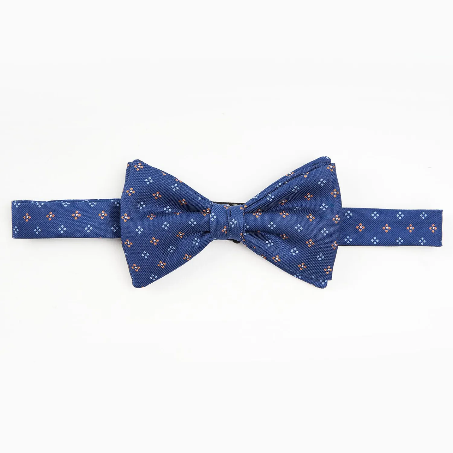 Bluette Pre-Knotted Silk Bowtie Small Flower Pattern>E.Marinella Best