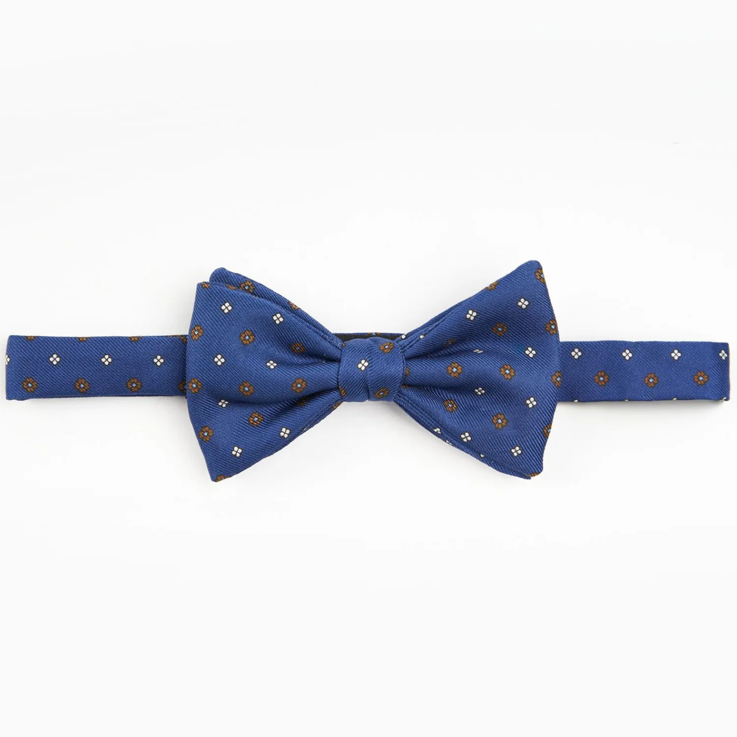 Bluette Pre-Knotted Silk Bowtie - Small Flower Pattern>E.Marinella Hot