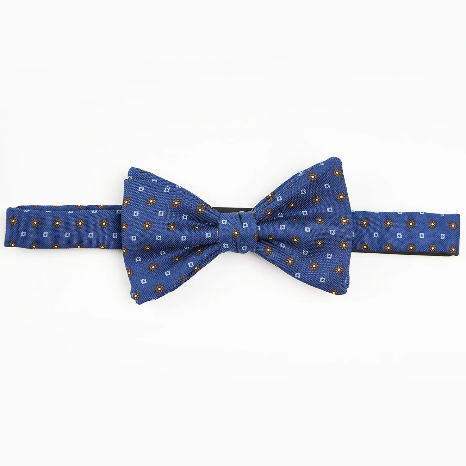 Bluette Pre-Knotted Silk Bowtie Small Flower Pattern>E.Marinella Cheap