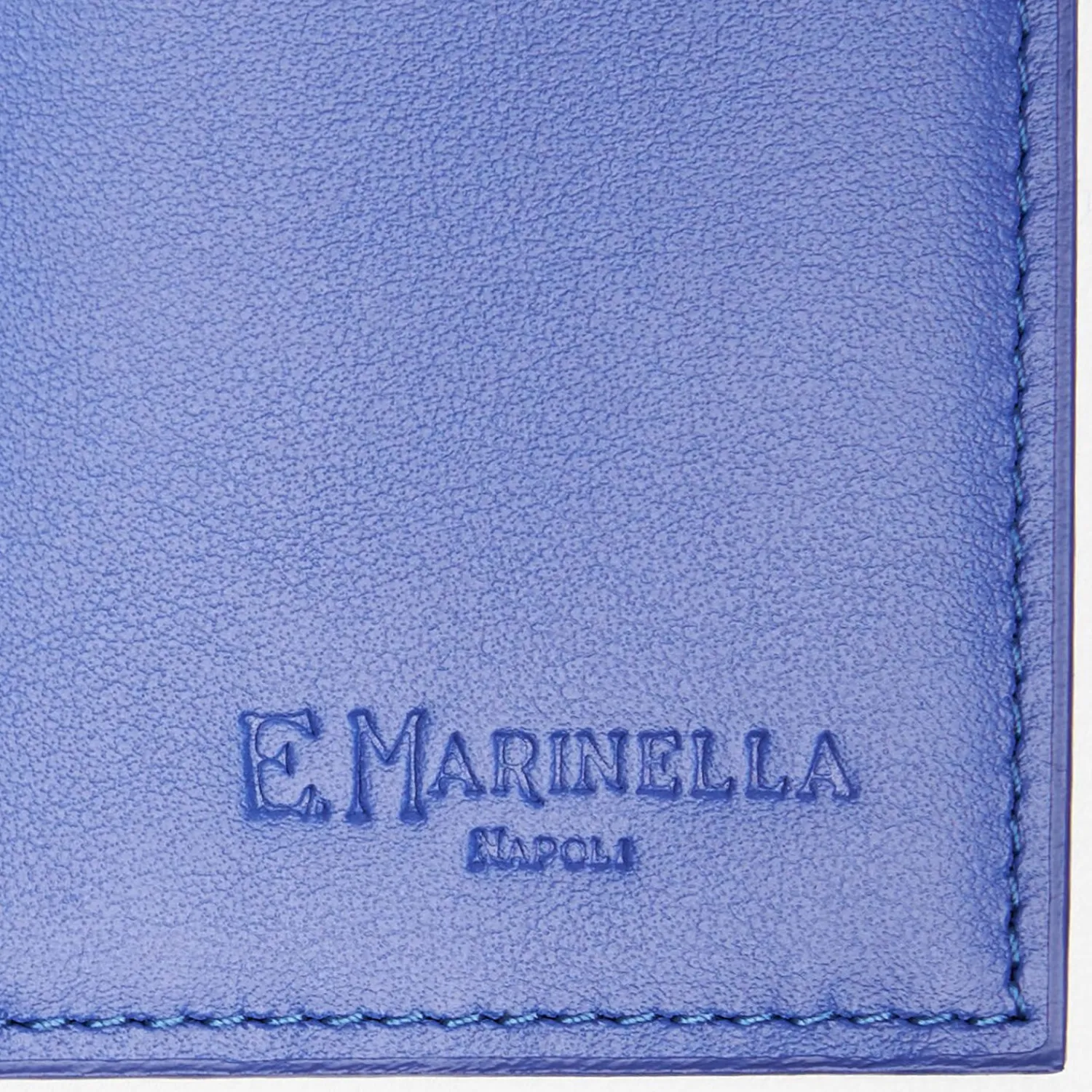 Bluette Smooth Leather Folding Card Holder - 10 Compartments>E.Marinella Fashion
