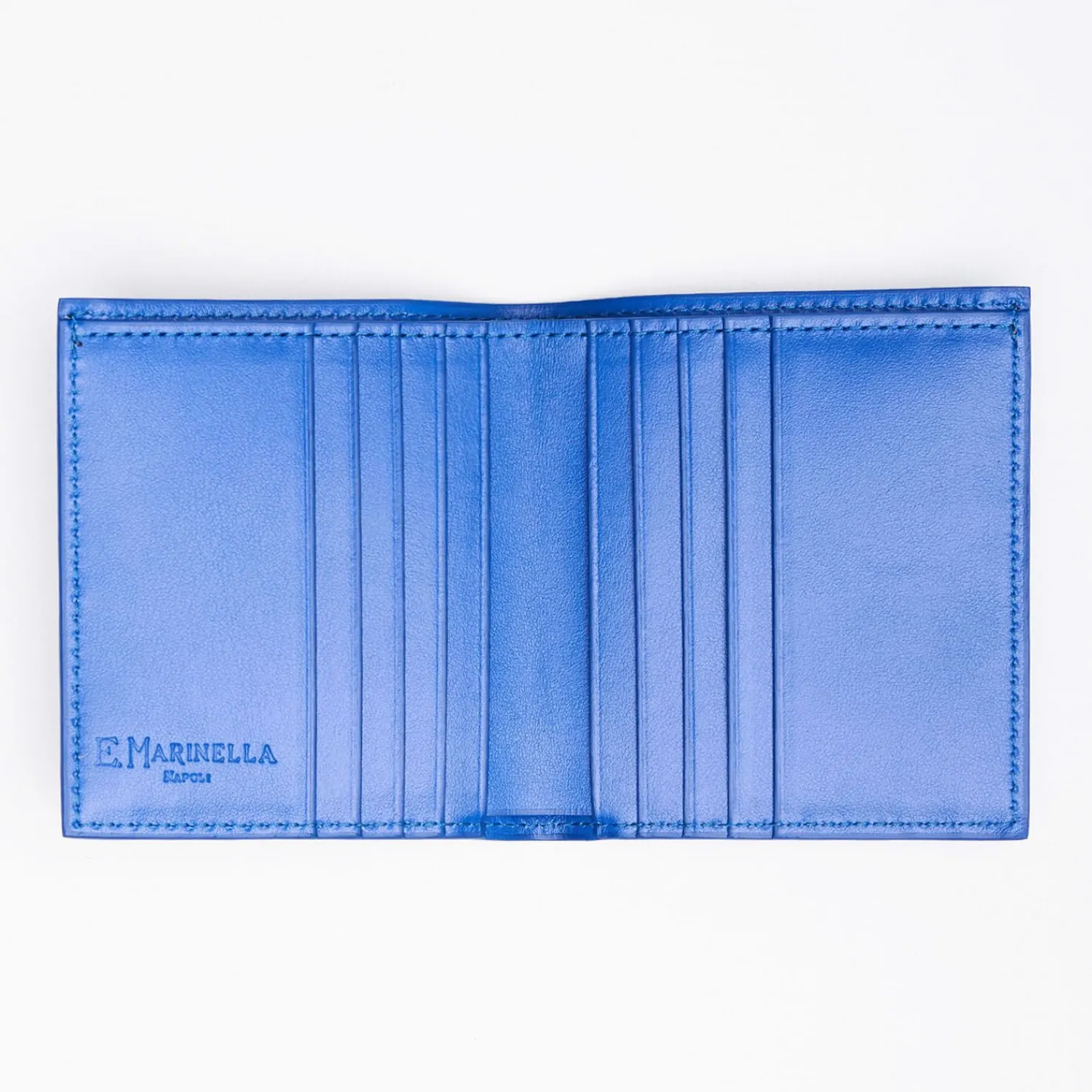 Bluette Smooth Leather Small Wallet>E.Marinella Cheap