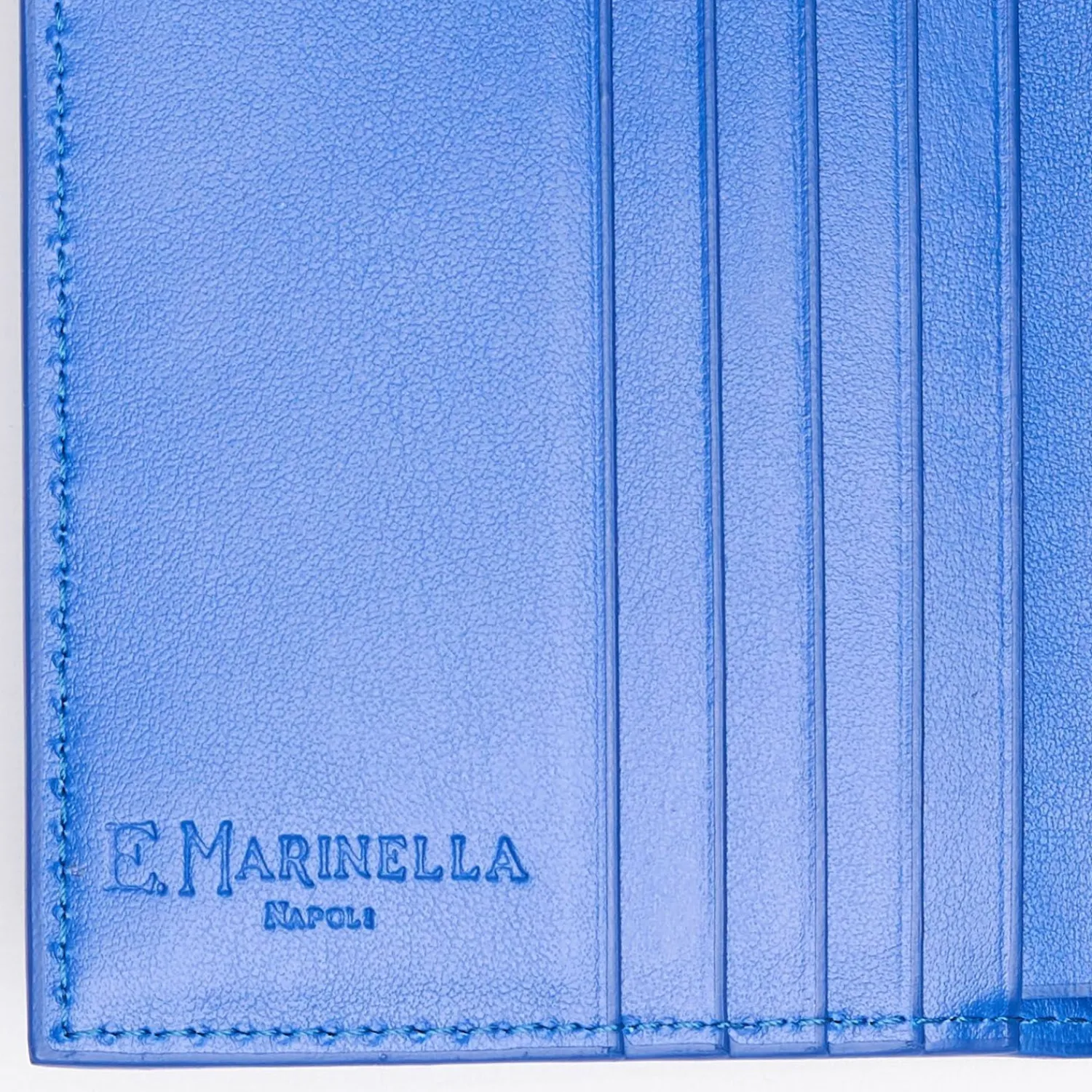 Bluette Smooth Leather Small Wallet>E.Marinella Cheap