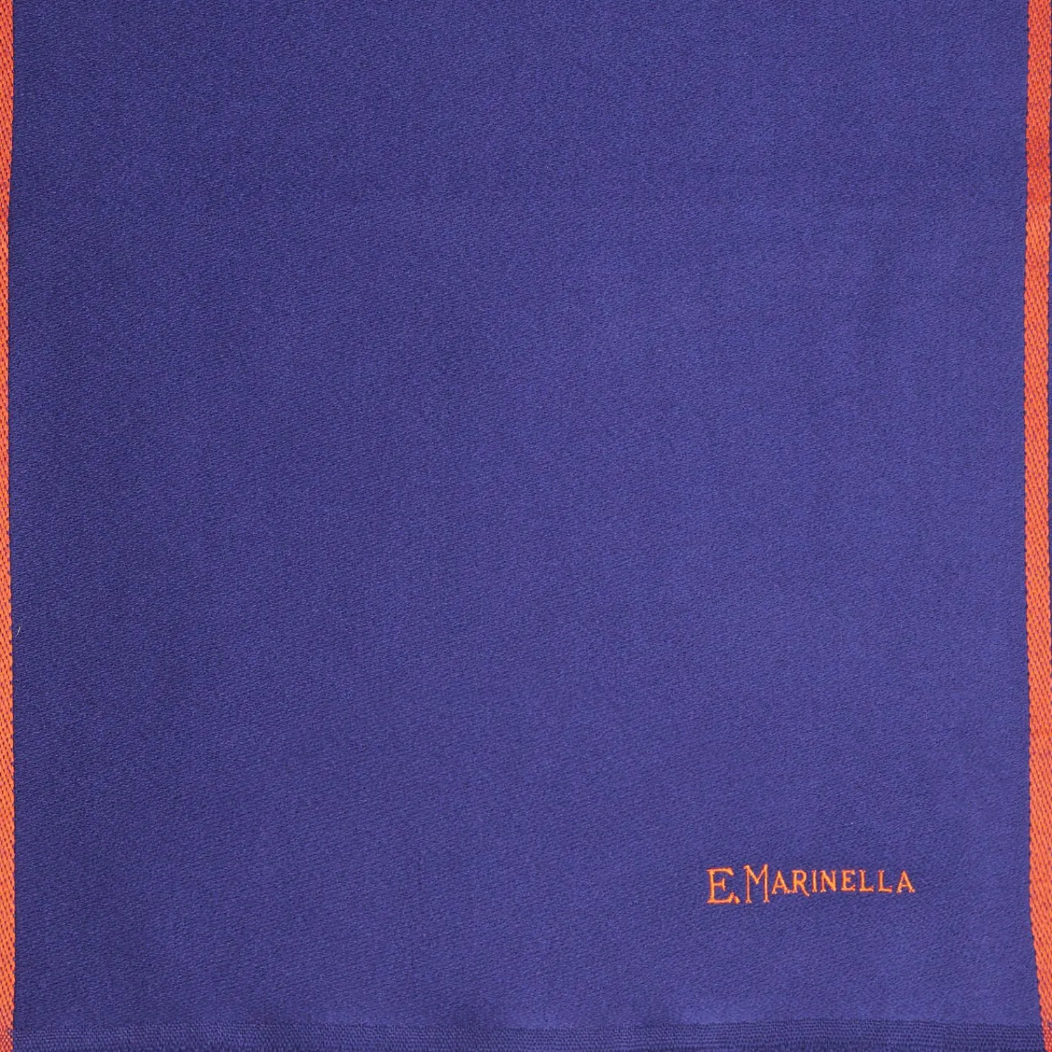 Bluette Solid Colour Scarf With Contrasting Edge>E.Marinella Clearance