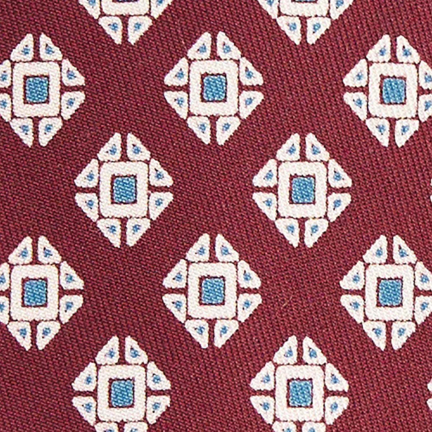 Burgundy Archivio Collection Silk Tie 1948-03>E.Marinella Sale