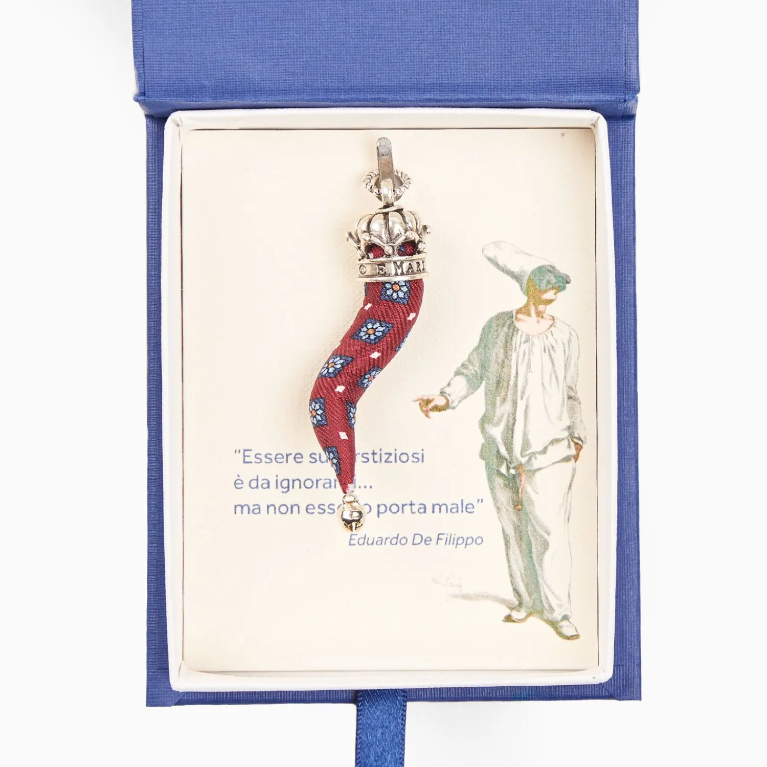 Burgundy Good-Luck Charm>E.Marinella Flash Sale