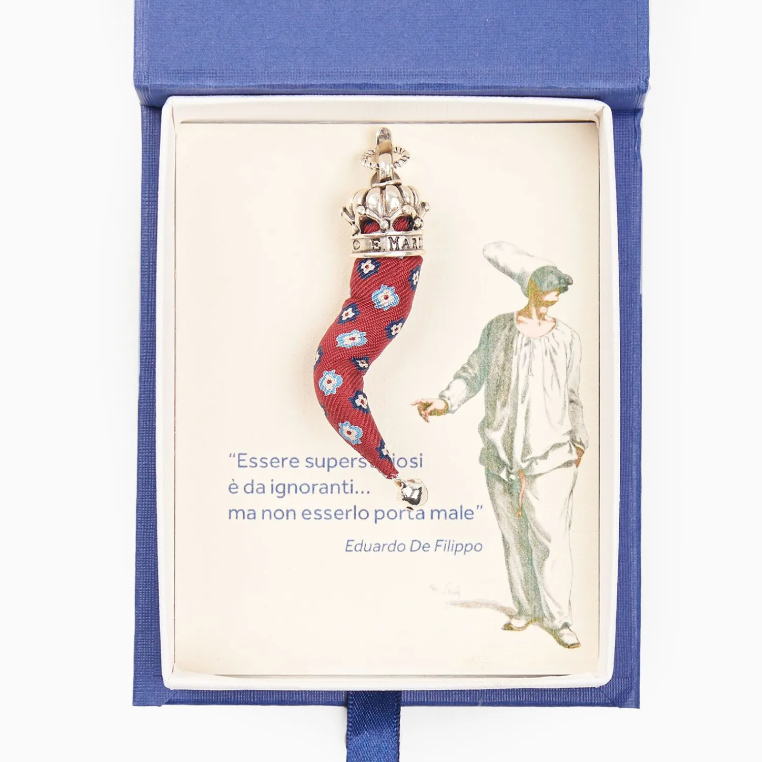Burgundy Good-Luck Charm>E.Marinella Sale