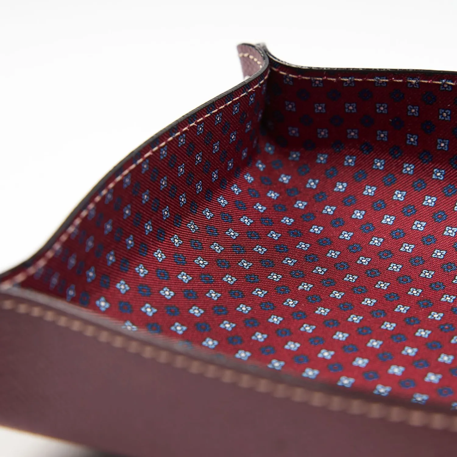 Burgundy Large Leather Vide00A0Poche>E.Marinella Flash Sale