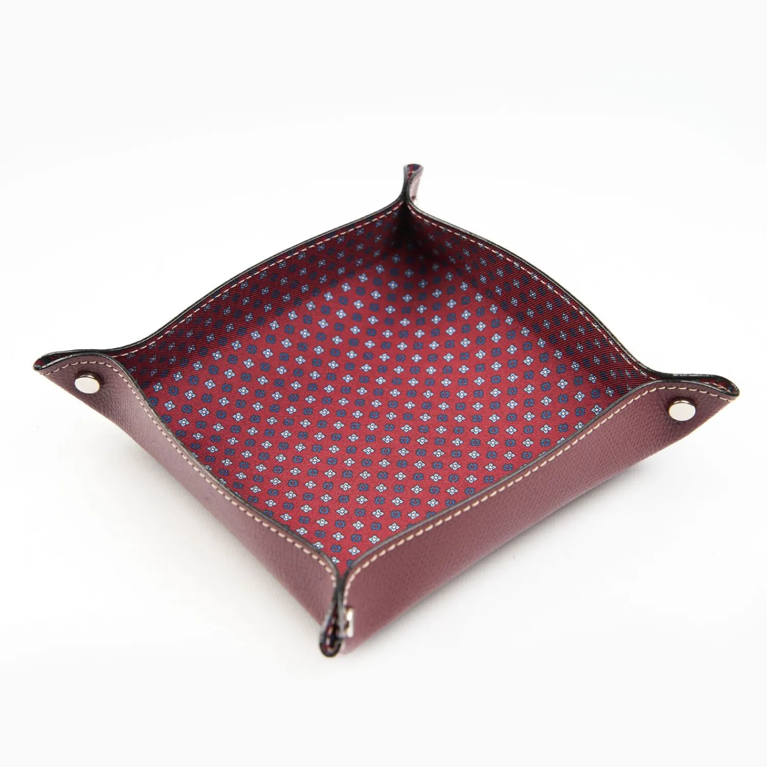 Burgundy Large Leather Vide00A0Poche>E.Marinella Flash Sale