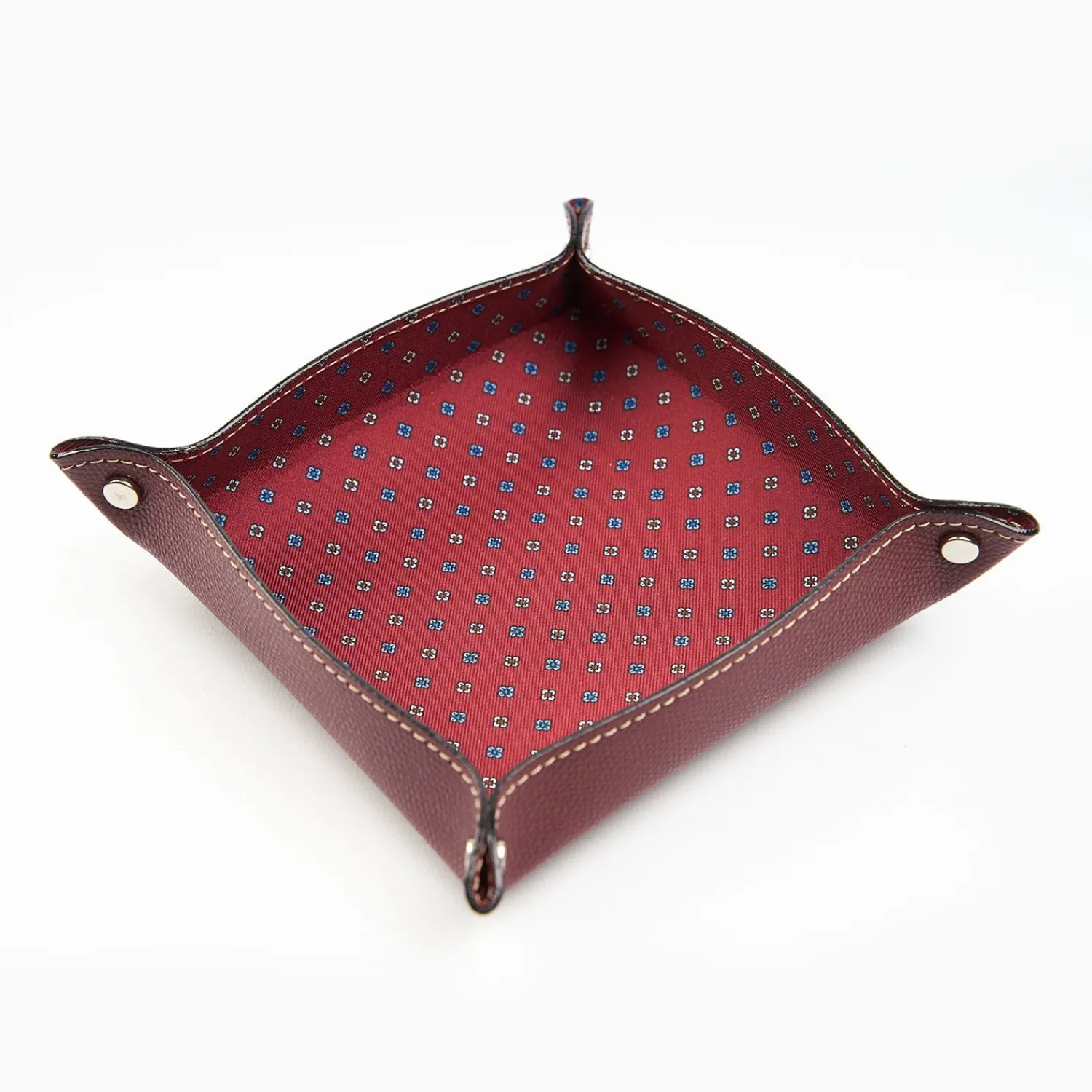 Burgundy Large Leather Vide00A0Poche>E.Marinella Cheap