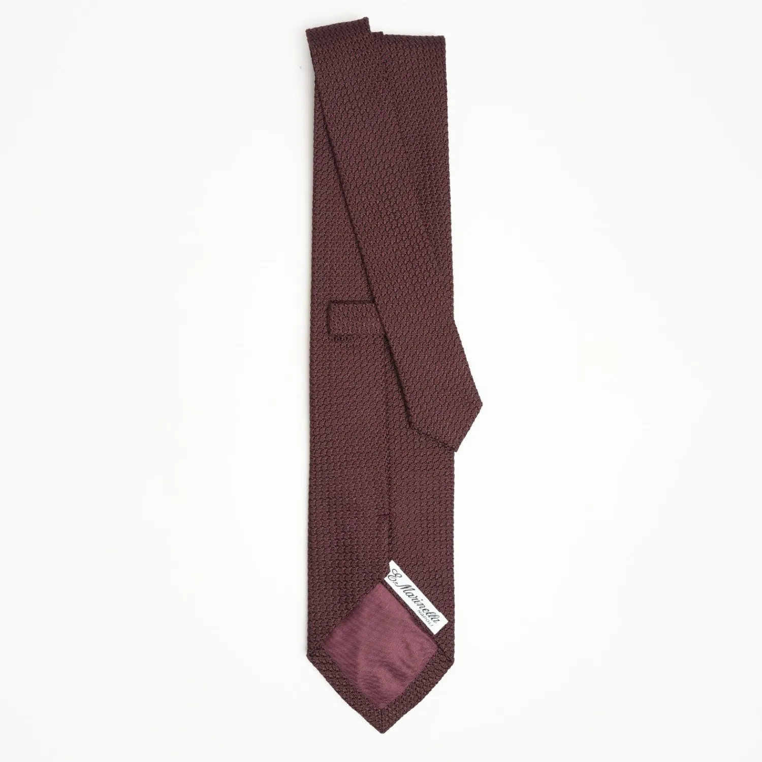 Burgundy Sartorial Granadine Silk Tie>E.Marinella Hot