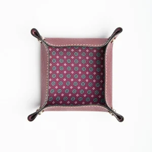 Burgundy Small Leather Vide00A0Poche>E.Marinella New