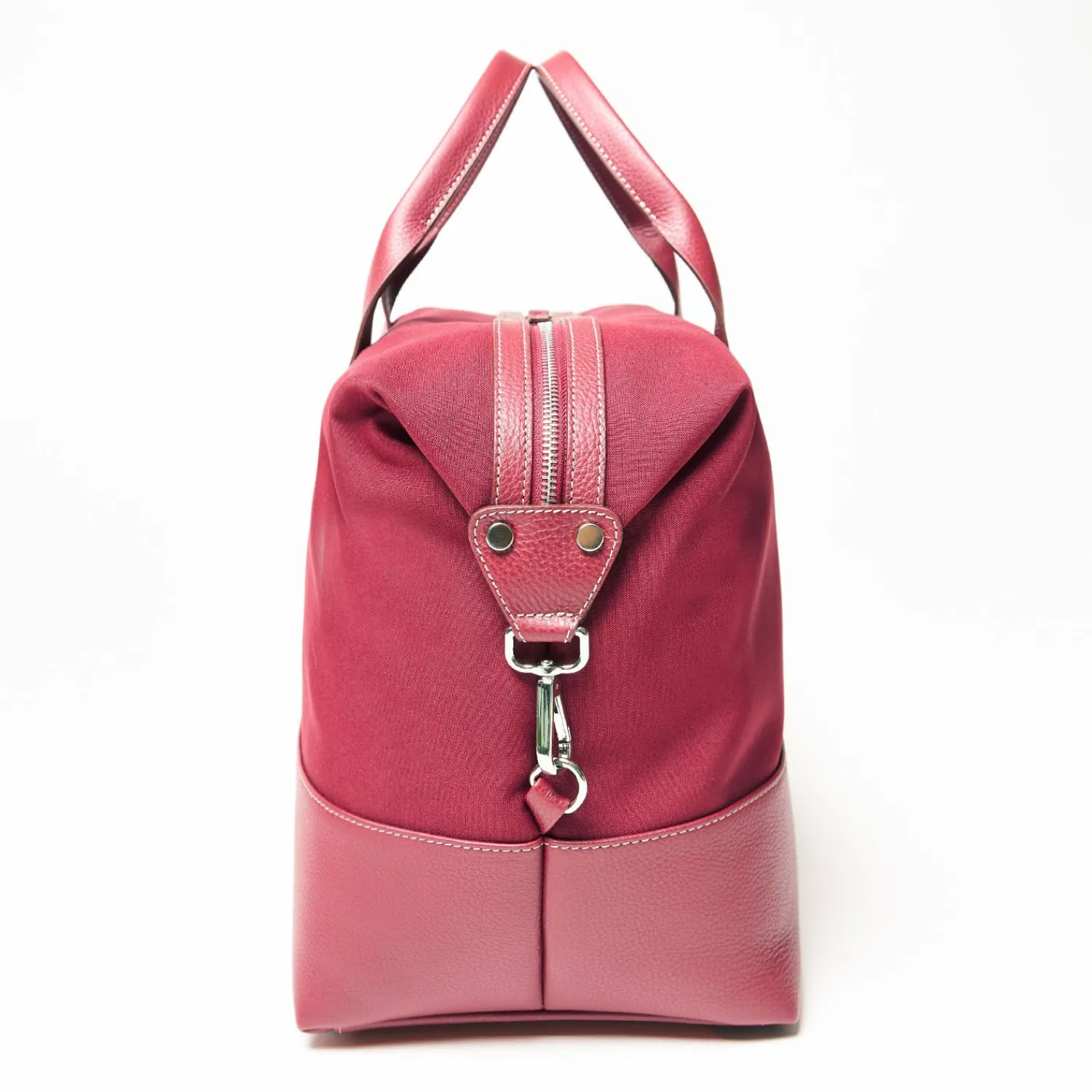 Burgundy Travel Bag>E.Marinella Outlet