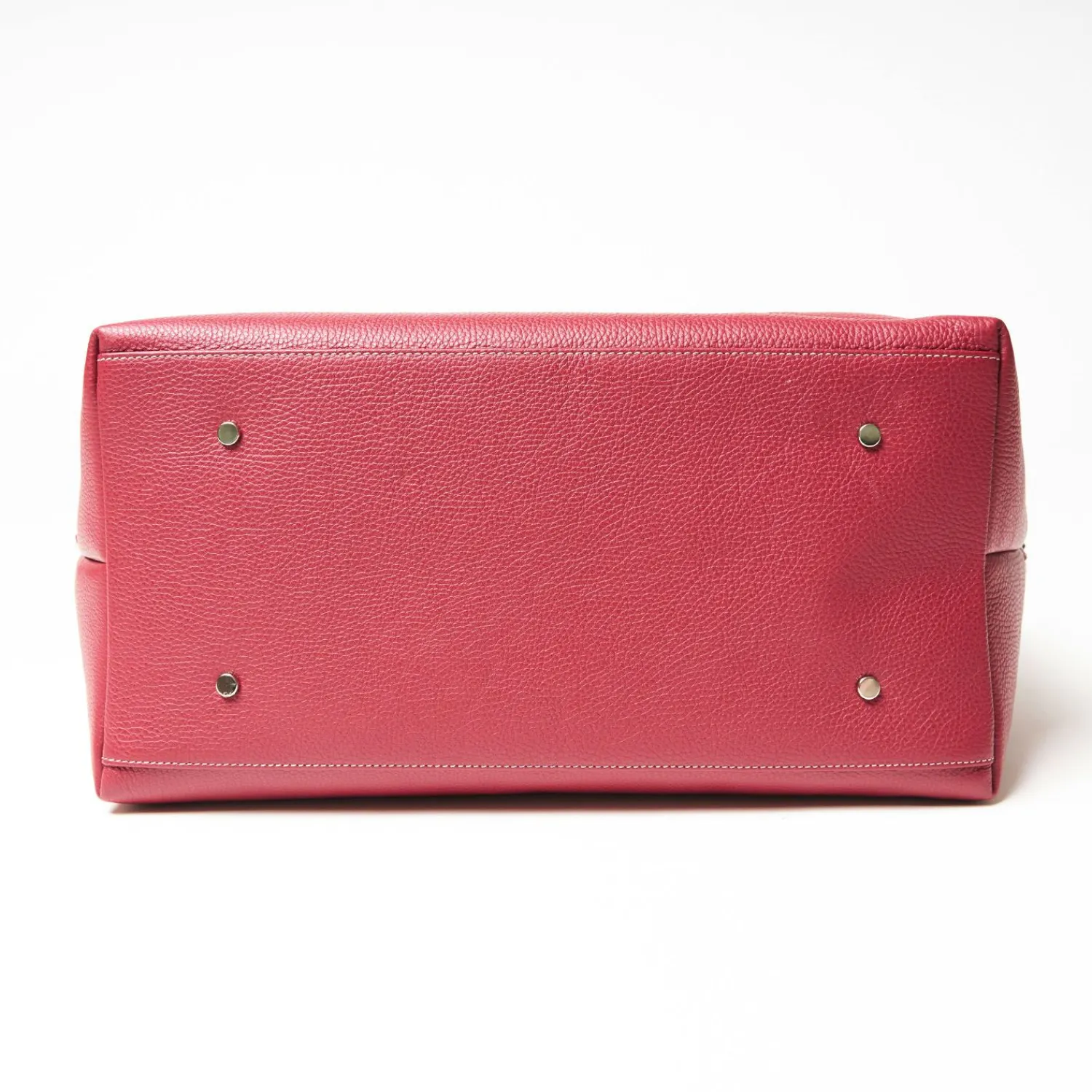 Burgundy Travel Bag>E.Marinella Outlet