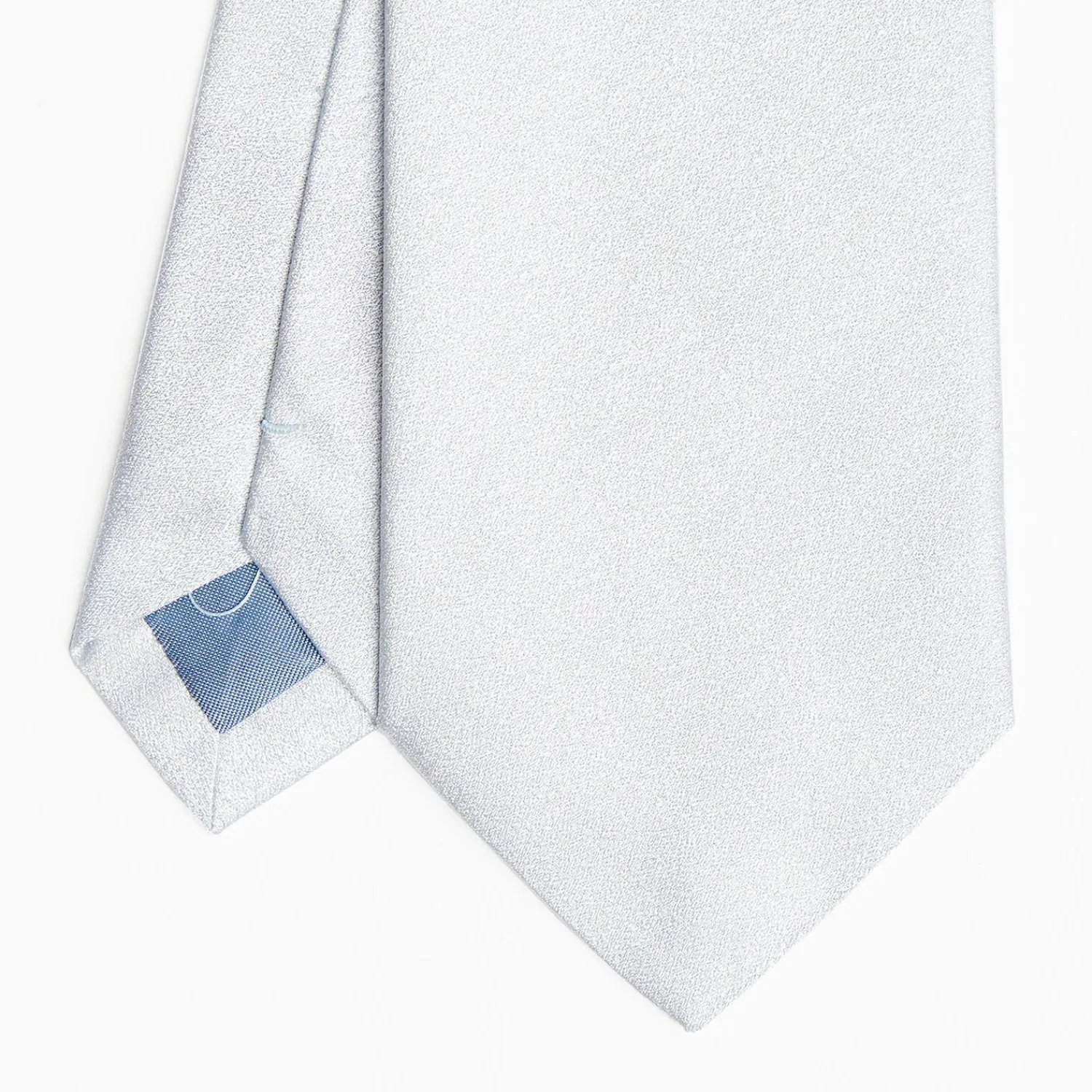Cerimonial Solid Light Blue Silk Satin Tie>E.Marinella Sale