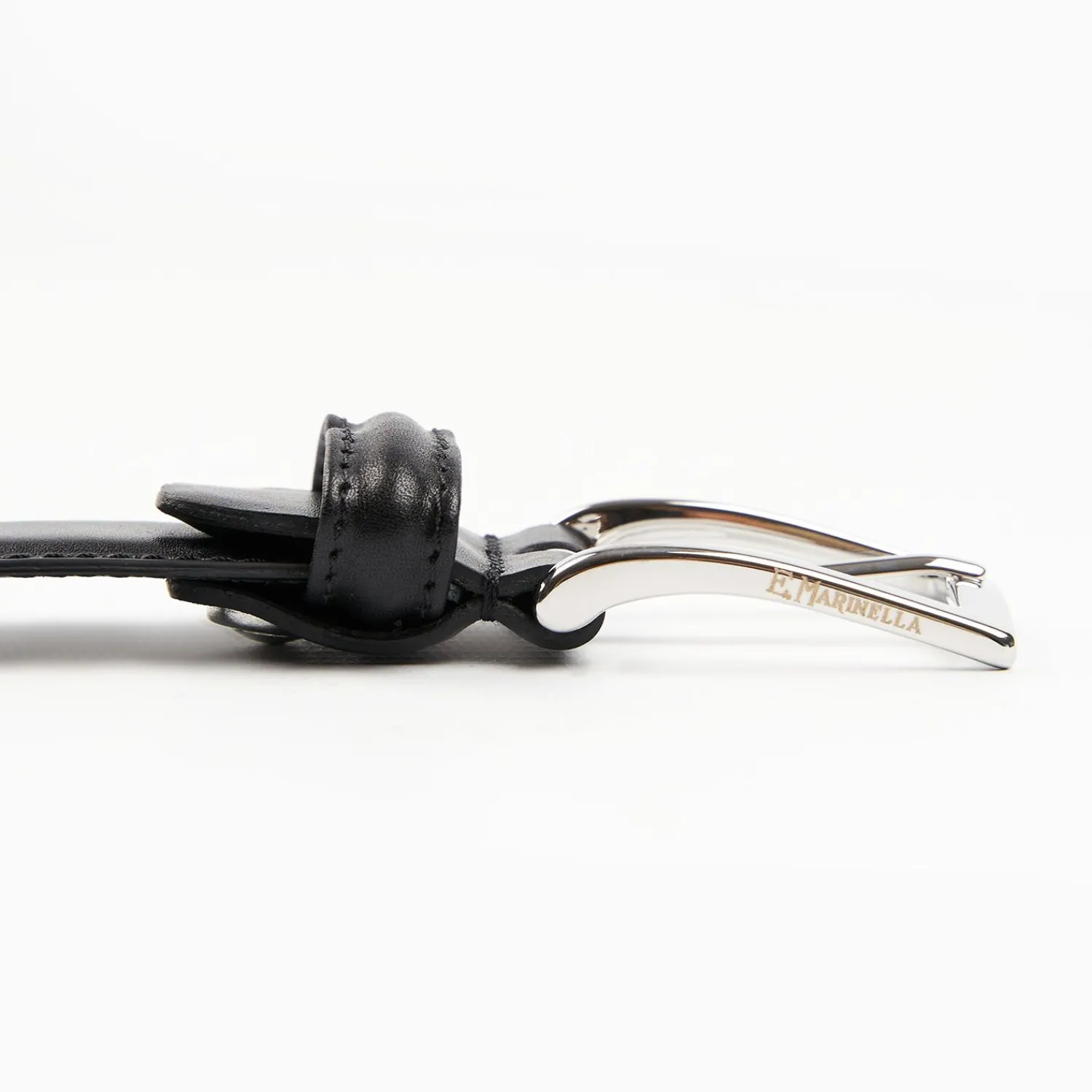Classic Black Leather Belt 30 Mm>E.Marinella Clearance