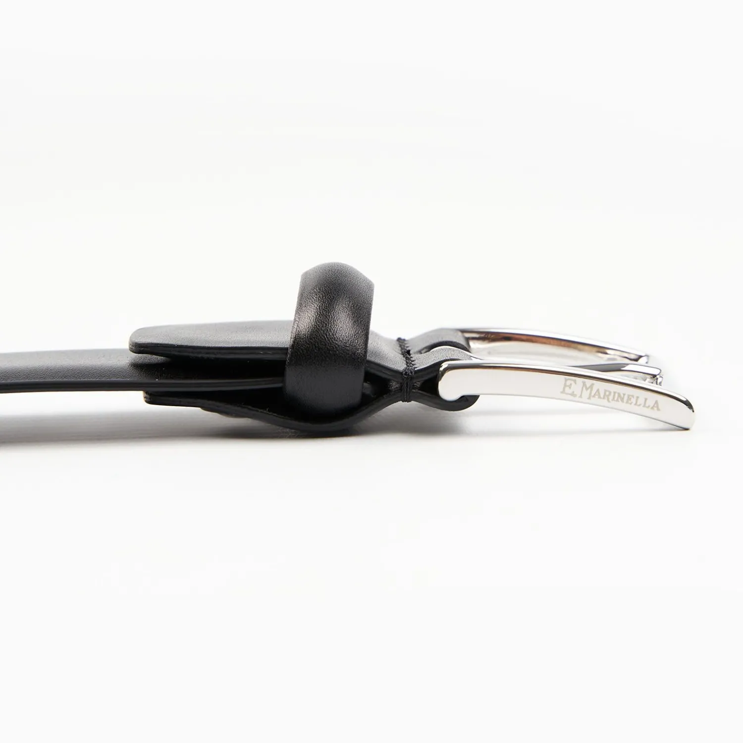 Classic Black Leather Belt 35 Mm>E.Marinella Cheap