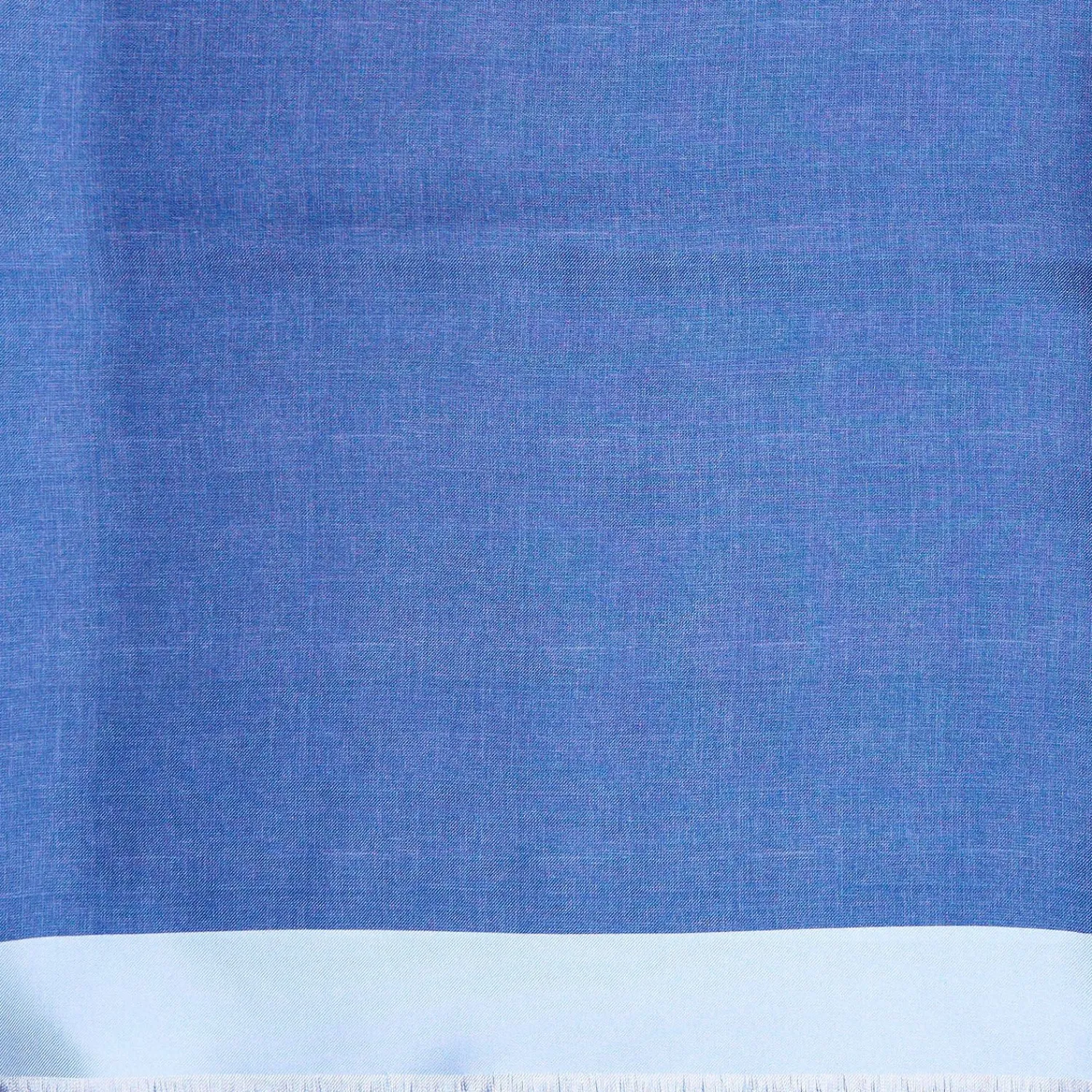 Dark And Light Blue Double Silk Scarf>E.Marinella Fashion