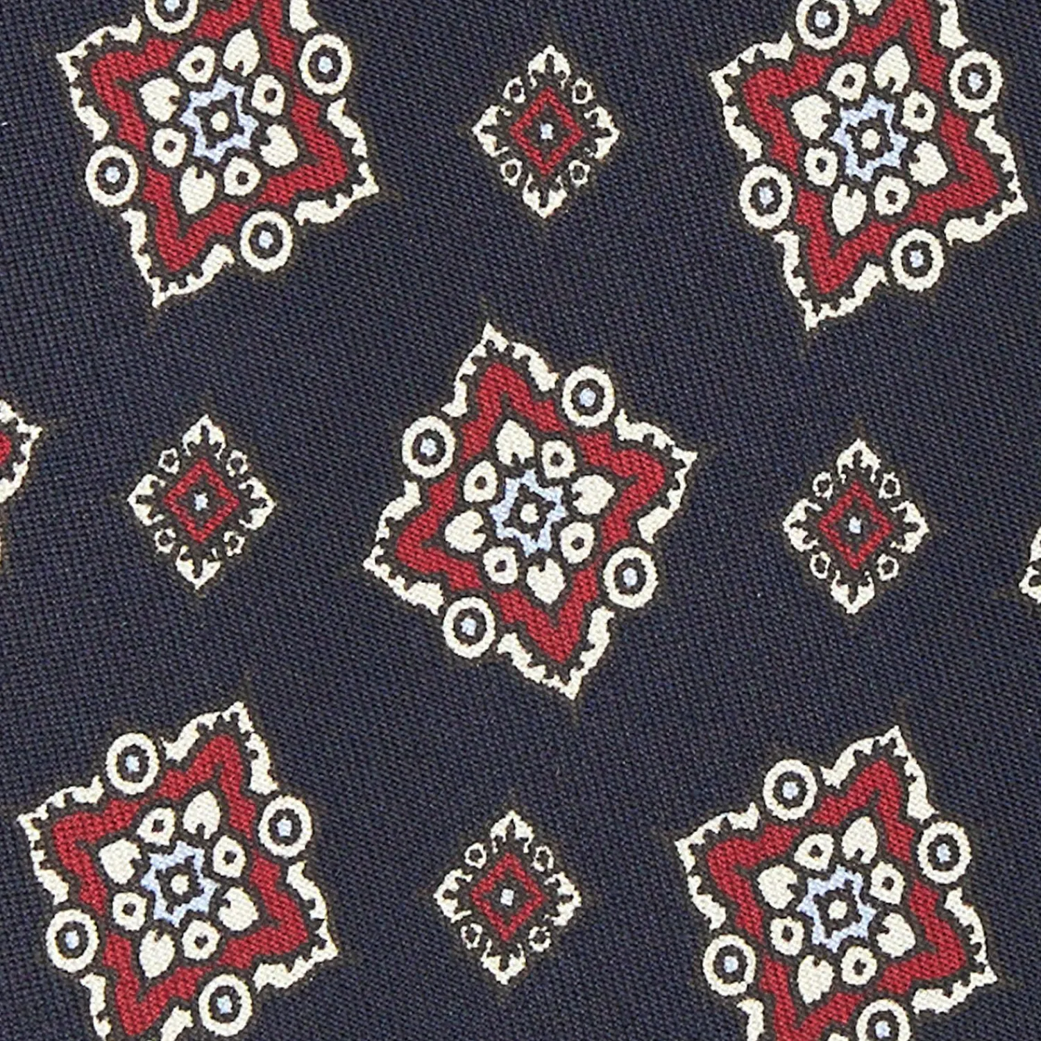 Dark Blue Archivio Collection Silk Tie 1984-02>E.Marinella Flash Sale