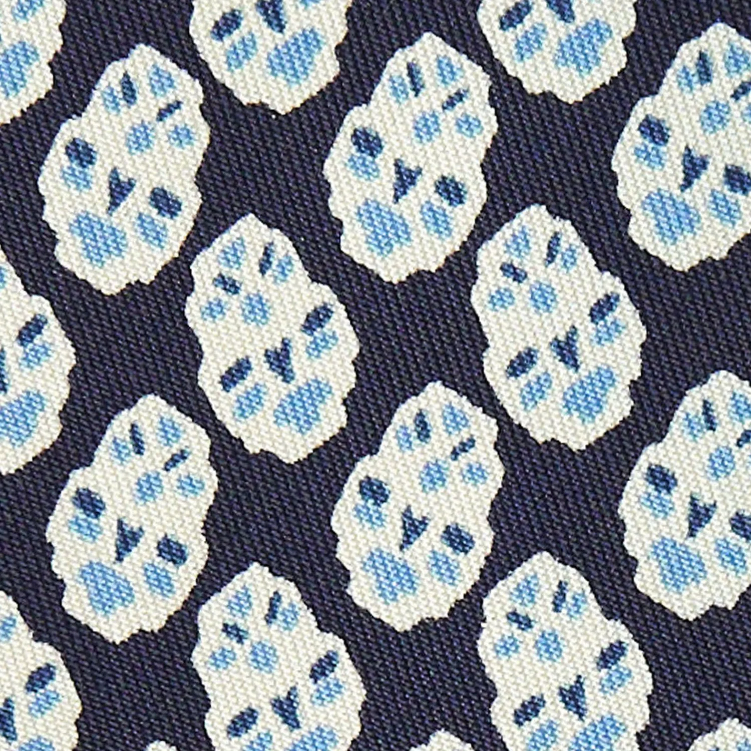 Dark Blue Archivio Collection Silk Tie 1938-1-01>E.Marinella Store